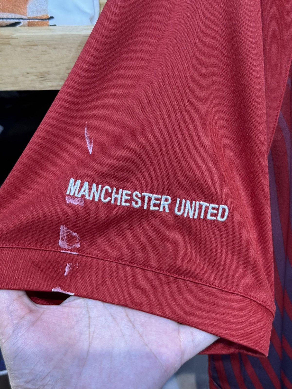 Nike Vintage Manchester United 2005-06 Nike Total 90 Training Size US XL / EU 56 / 4 - 9 Thumbnail