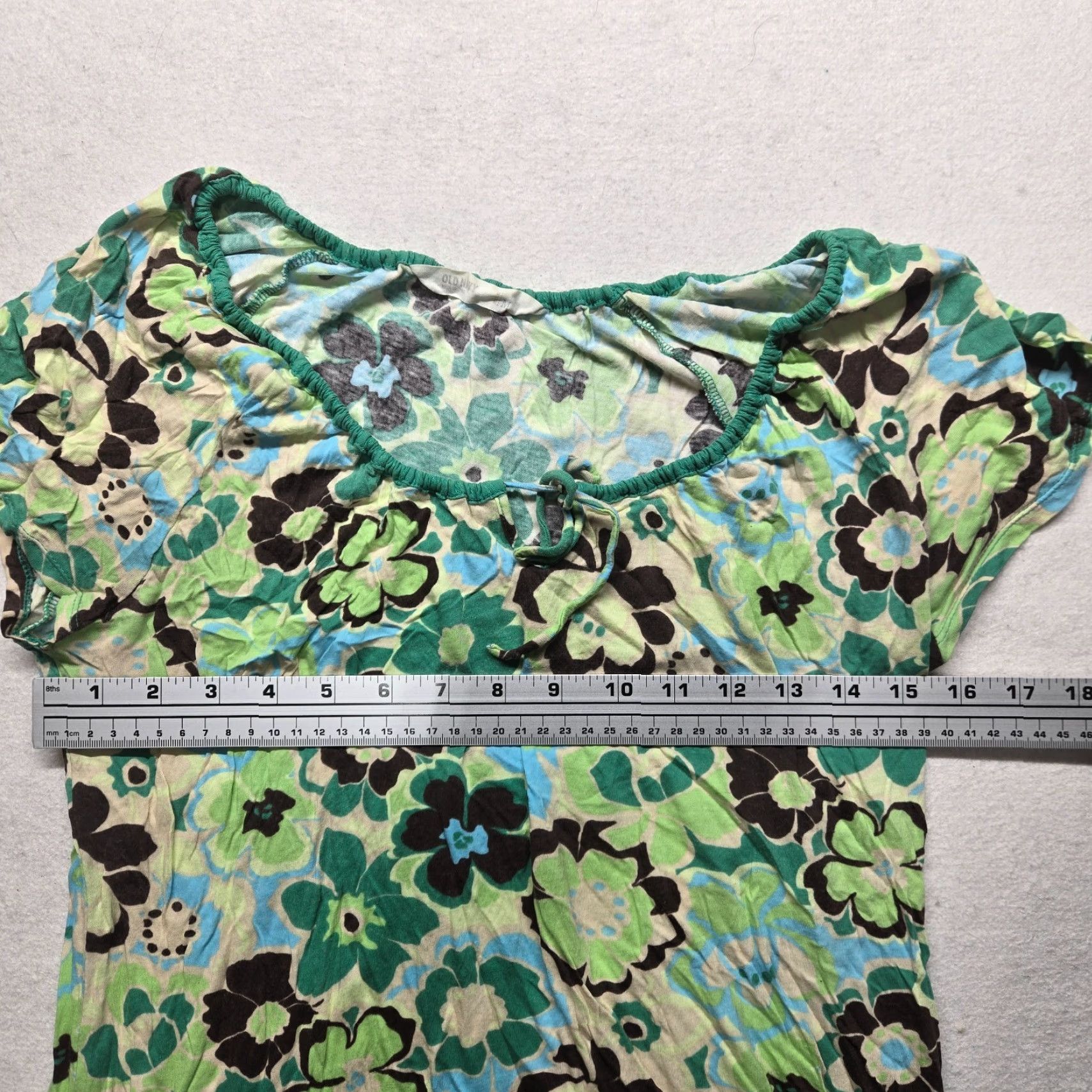 Old Navy Old Navy Shirt Women Adult Medium Green Four Leaf Cover Irish Top Size M / US 6-8 / IT 42-44 - 3 Thumbnail