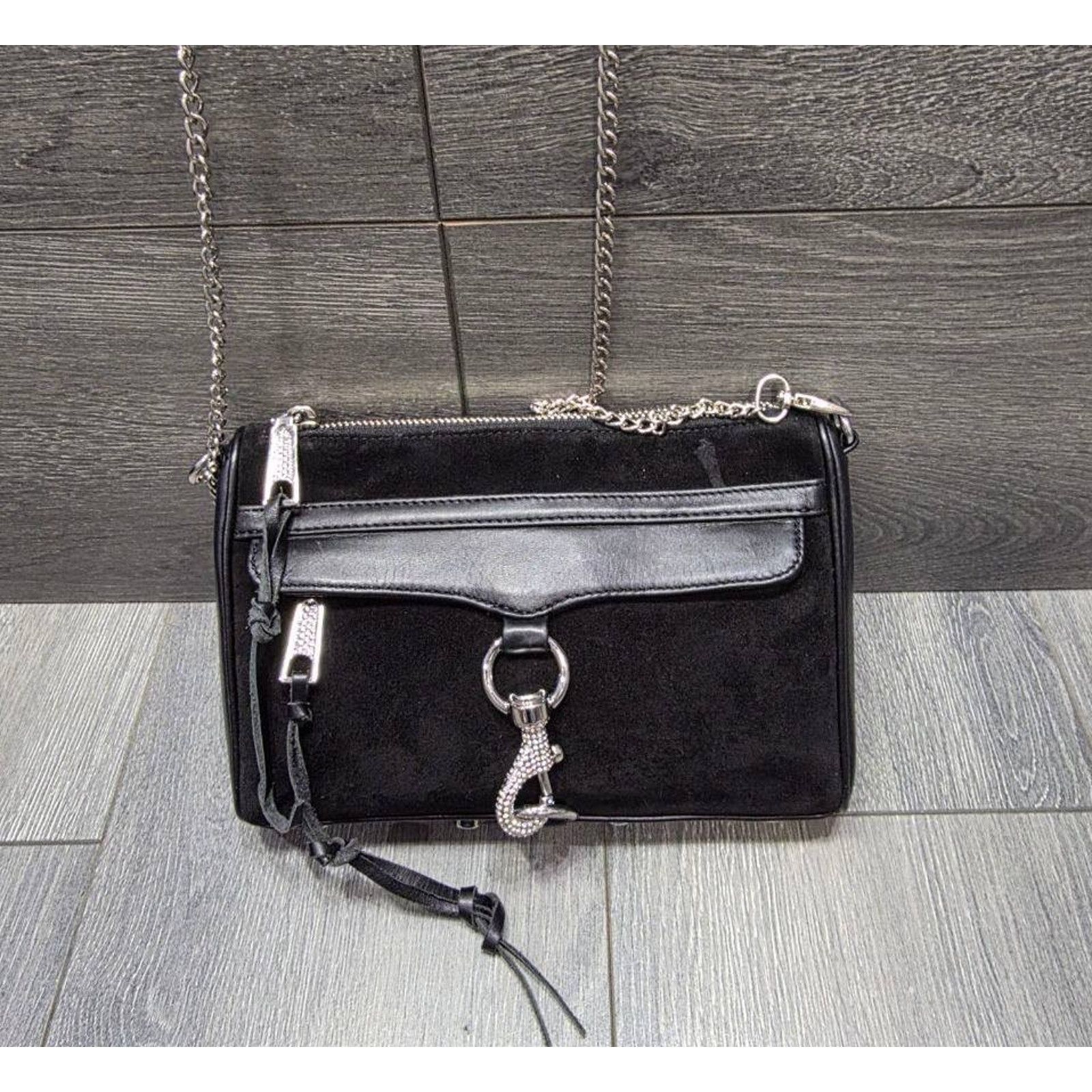 Rebecca Minkoff Rebecca Minkoff Mac Clutch Crossbody Leather suede B000636 Size ONE SIZE - 1 Thumbnail