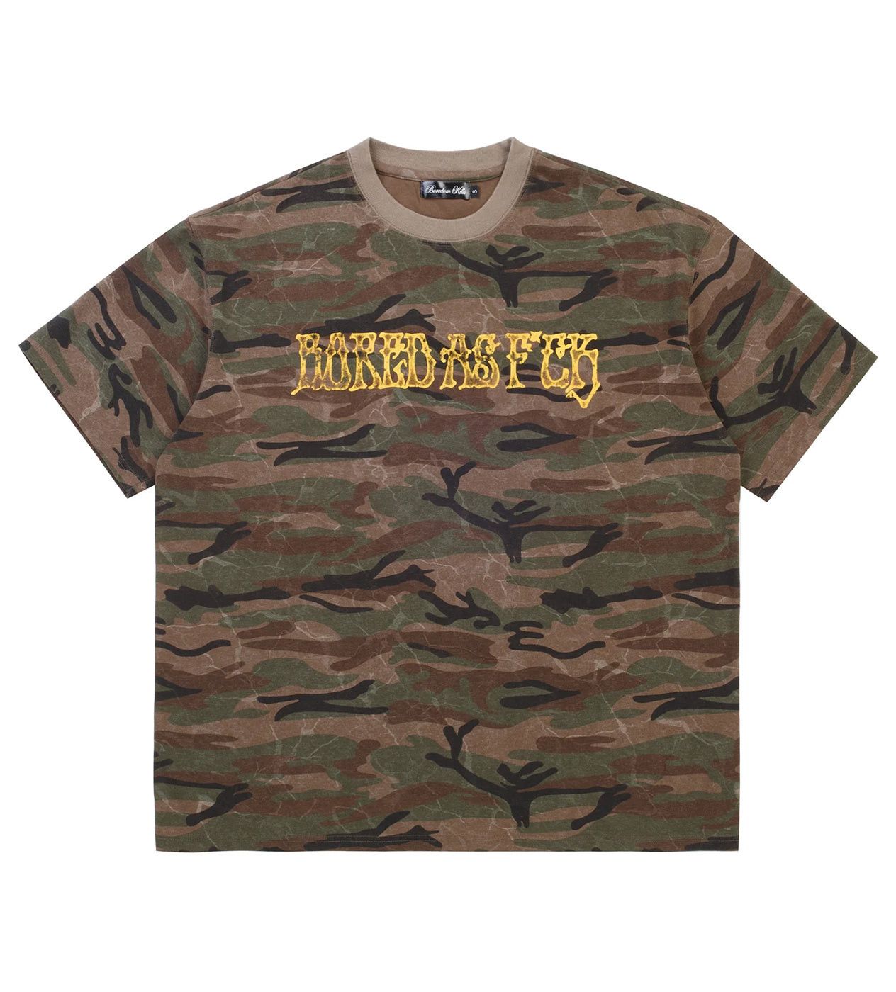 Other Boredom Kills Bored as F*** Tee Camo Size US S / EU 44-46 / 1 - 1 Thumbnail