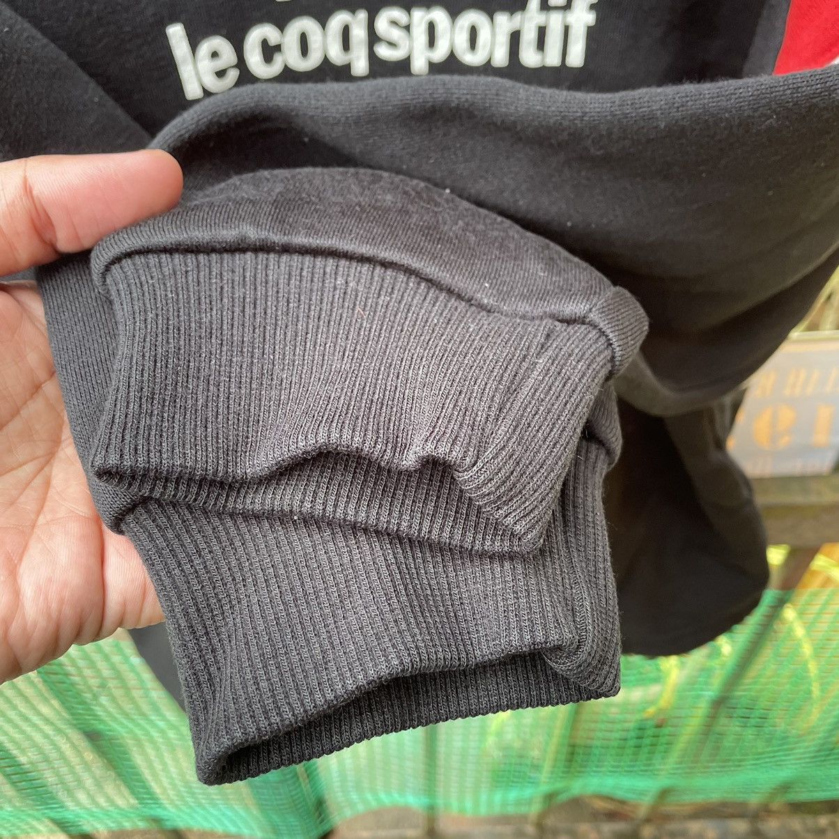 Le Coq Sportif × Vintage 🔥Vintage Le Coq Sportif Spellout Sweatshirts With Hoodie Size US M / EU 48-50 / 2 - 6 Thumbnail