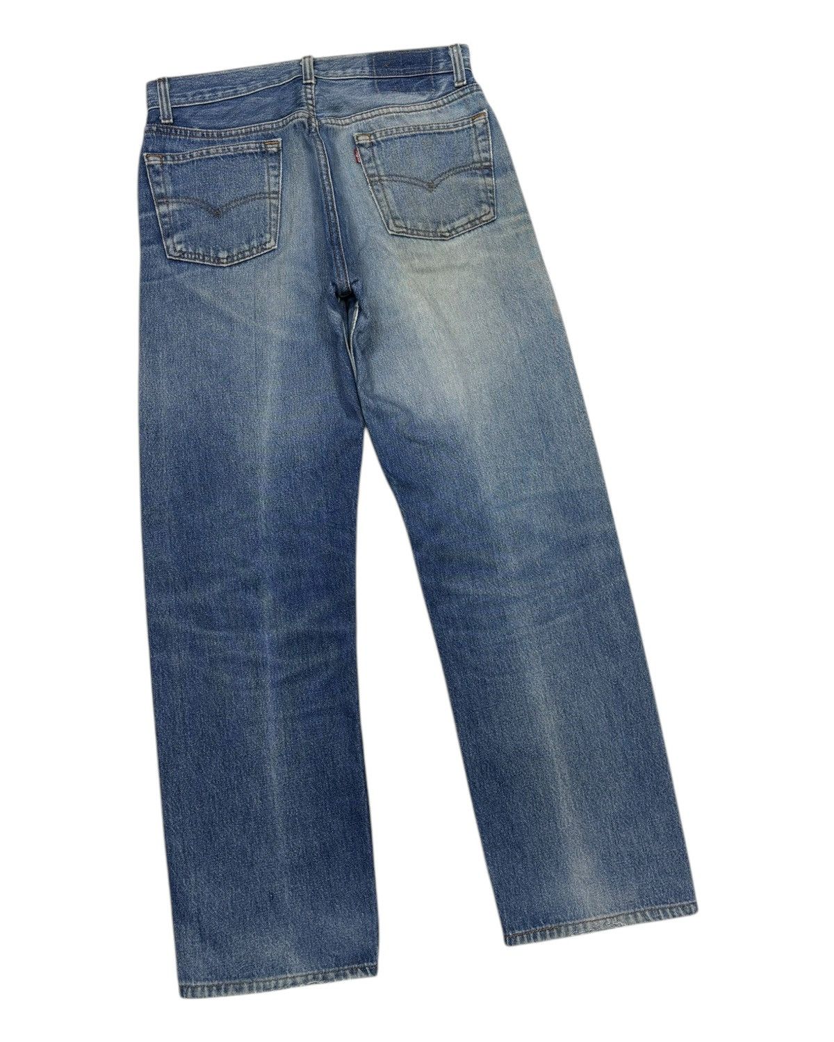 Levi's Vintage Levis 501 Distressed Denim Nice Faded 524 Size US 29 - 4 Thumbnail
