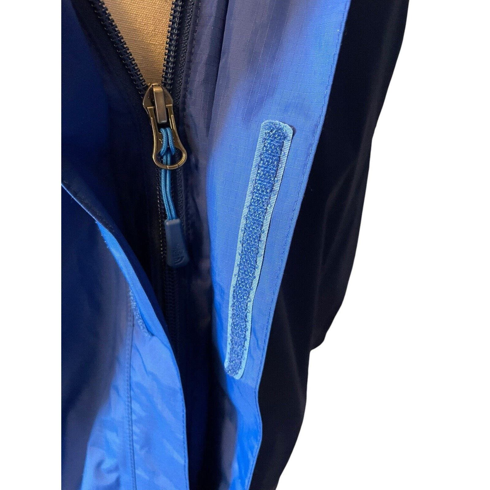 The North Face The North Face Full Zip Blue Nylon Shell Mesh Liner Jacket Size US L / EU 52-54 / 3 - 5 Thumbnail