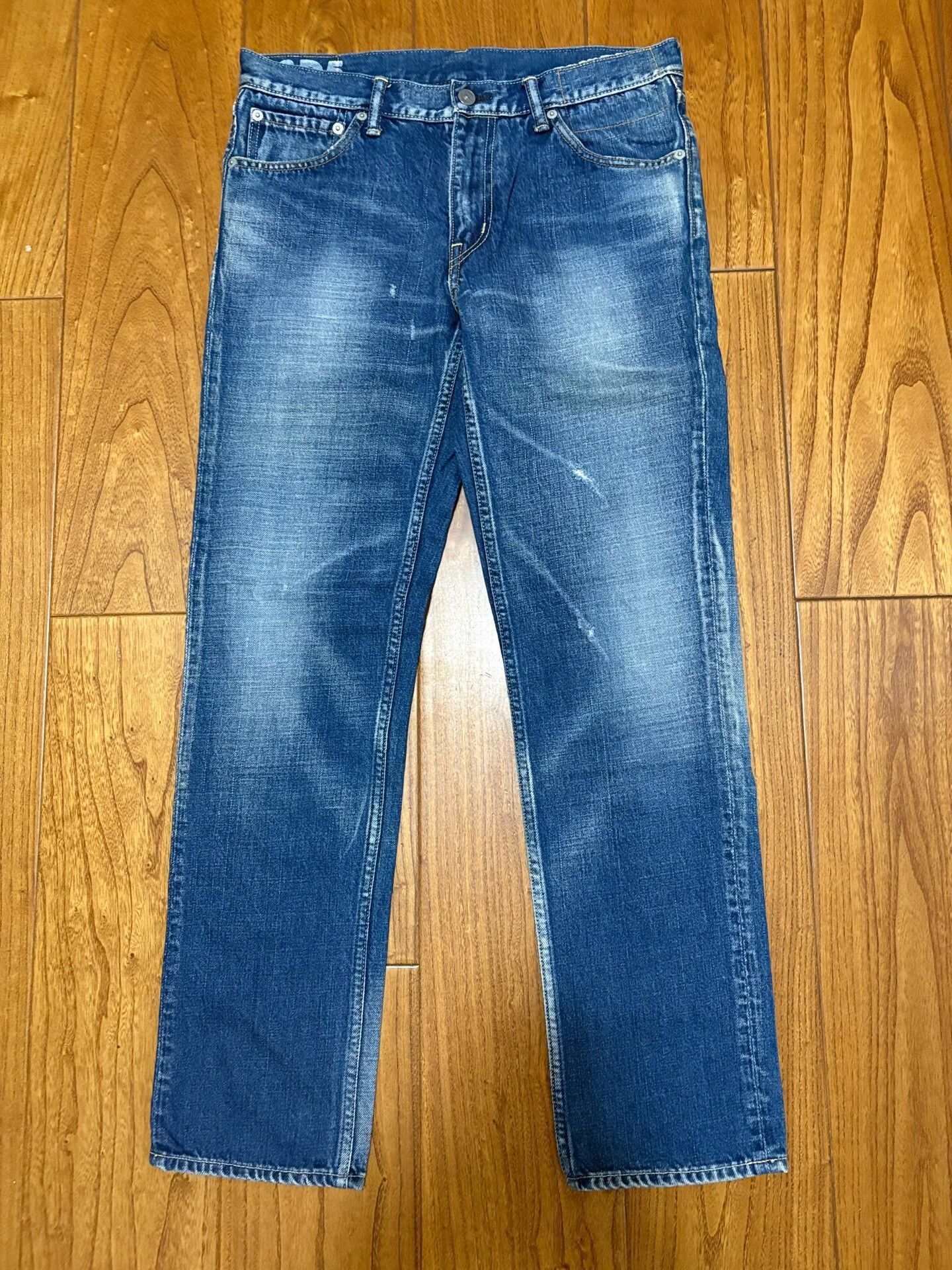 Visvim visvim distressed wash denim jeans Size US 32 / EU 48 - 1 Thumbnail