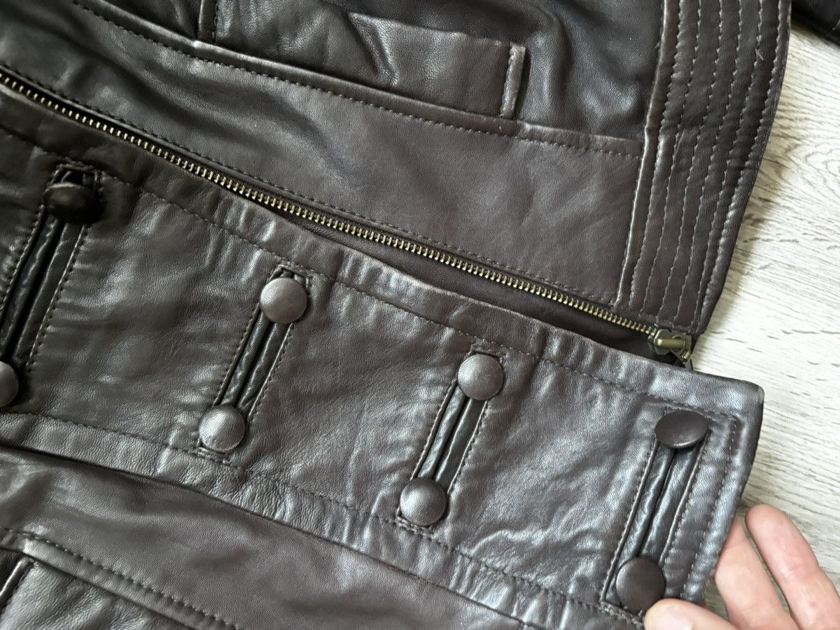 New Look Vintage Y2k old label new look brown leather jacket Size M / US 6-8 / IT 42-44 - 18 Thumbnail