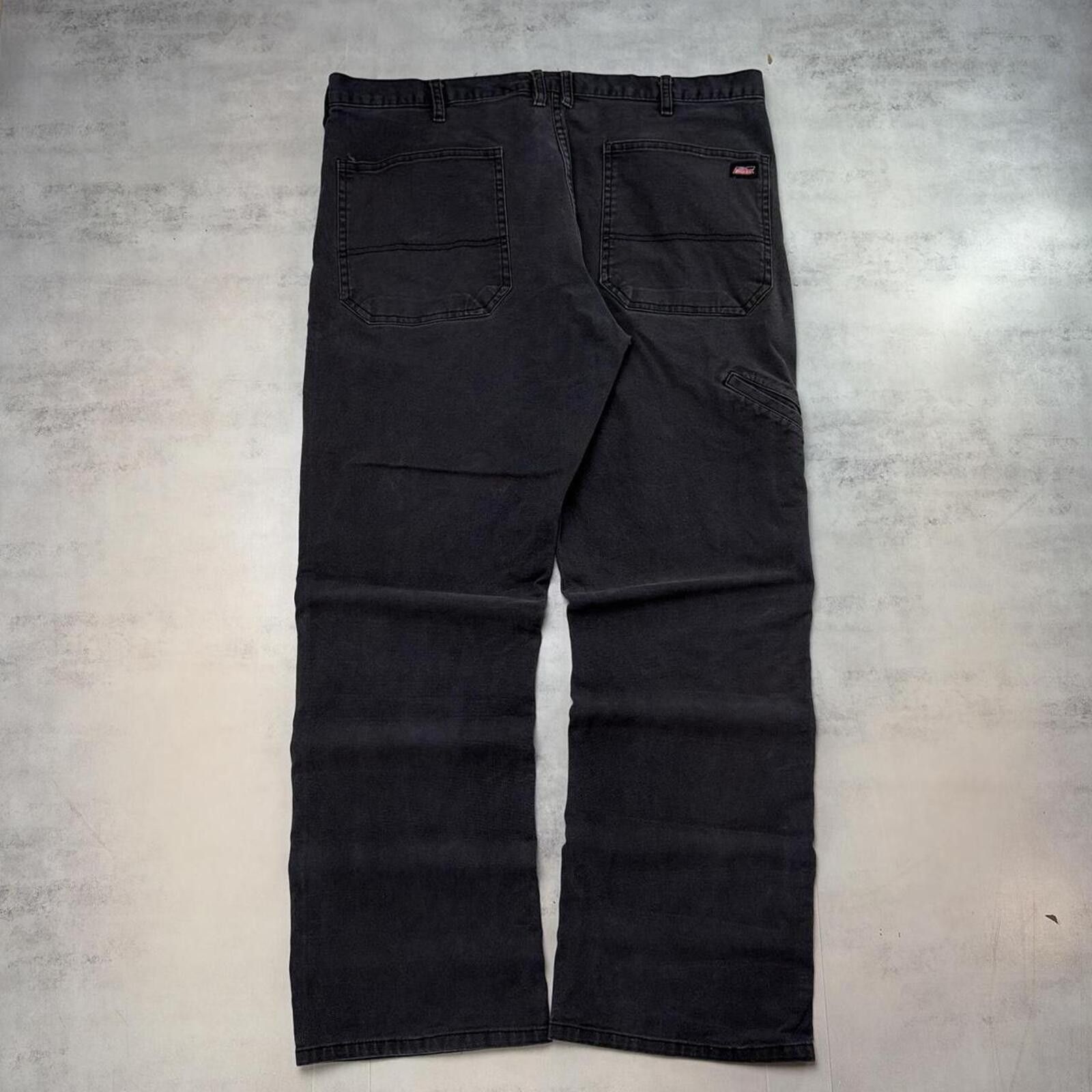 Dickies Y2K Black Dickies Grunge Baggy Carpenter Skater Pants Size US 36 / EU 52 - 1 Thumbnail