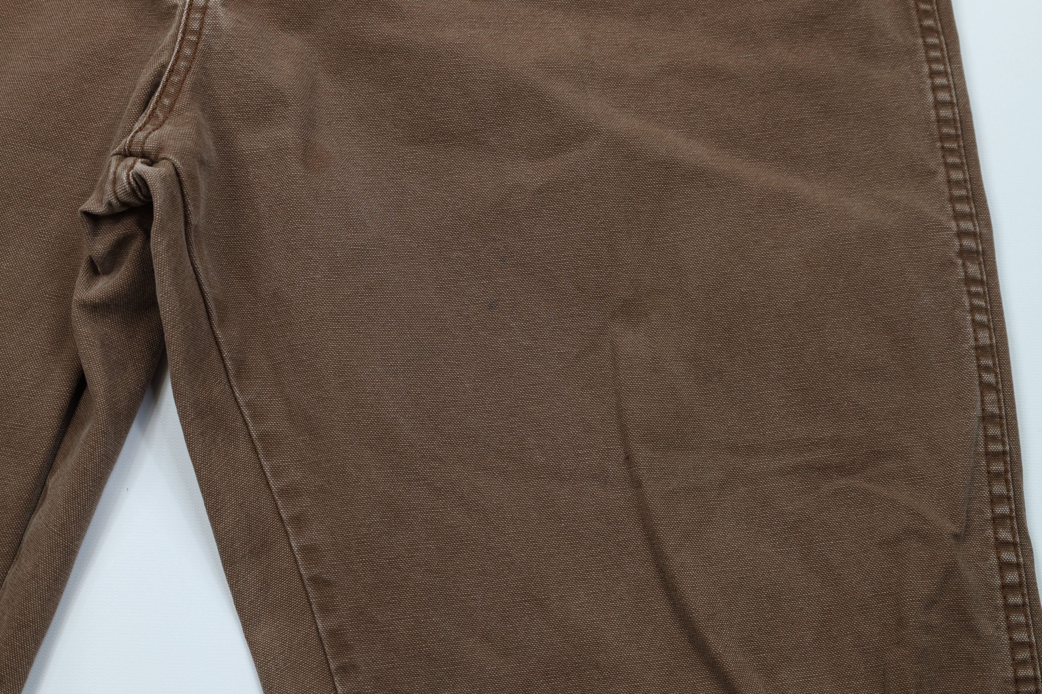 Dickies Vintage Y2K Dickies Workwear Wide Leg Dungaree Pants Brown Size US 42 / EU 58 - 7 Thumbnail