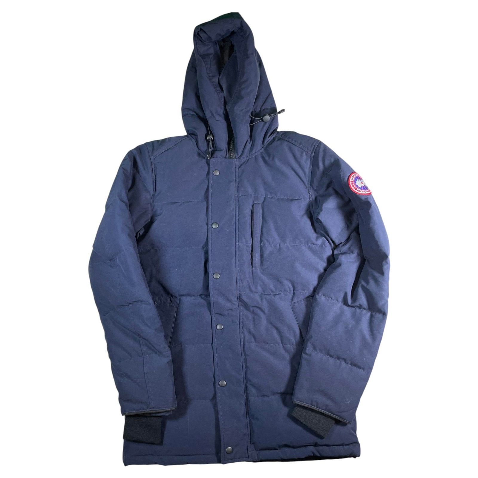 Canada Goose Canada Goose Navy Macmillan Bomber Jacket Size US S / EU 44-46 / 1 - 1 Thumbnail