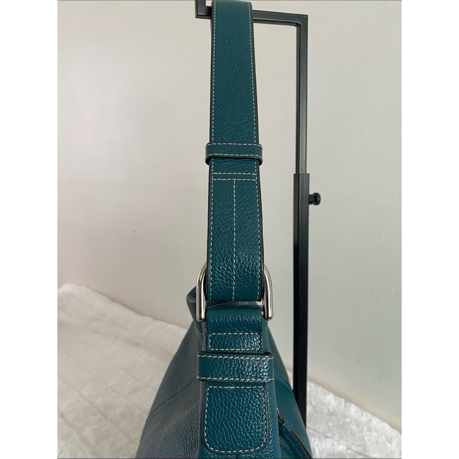 Coach Coach Convertible Duffle Hobo Bag in Bright Jade Size ONE SIZE - 7 Thumbnail