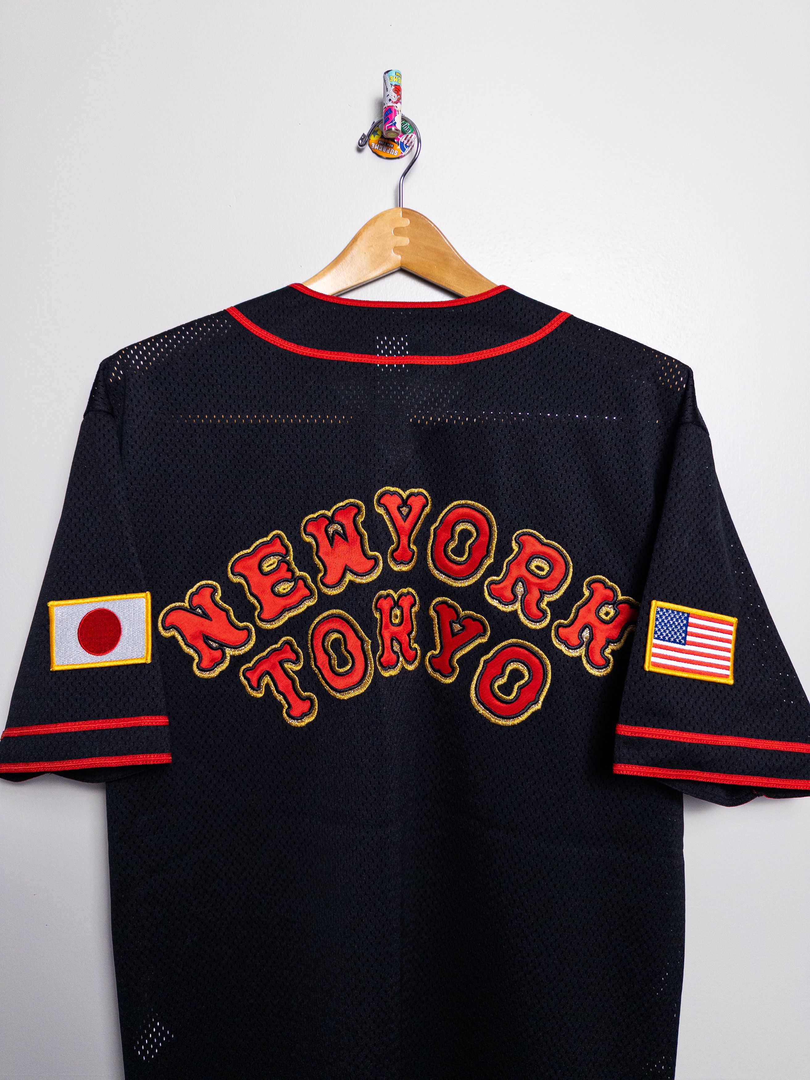 Supreme HOMERUN TOYKO BASEBALL JERSEY Size US M / EU 48-50 / 2 - 4 Thumbnail