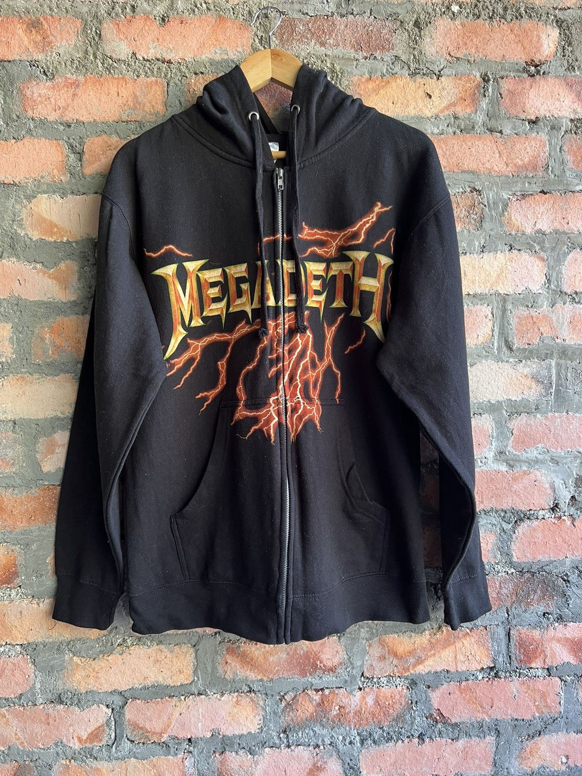 Band Tees MEGADETH ZIP UP HOODIES Size US L / EU 52-54 / 3 - 2 Thumbnail
