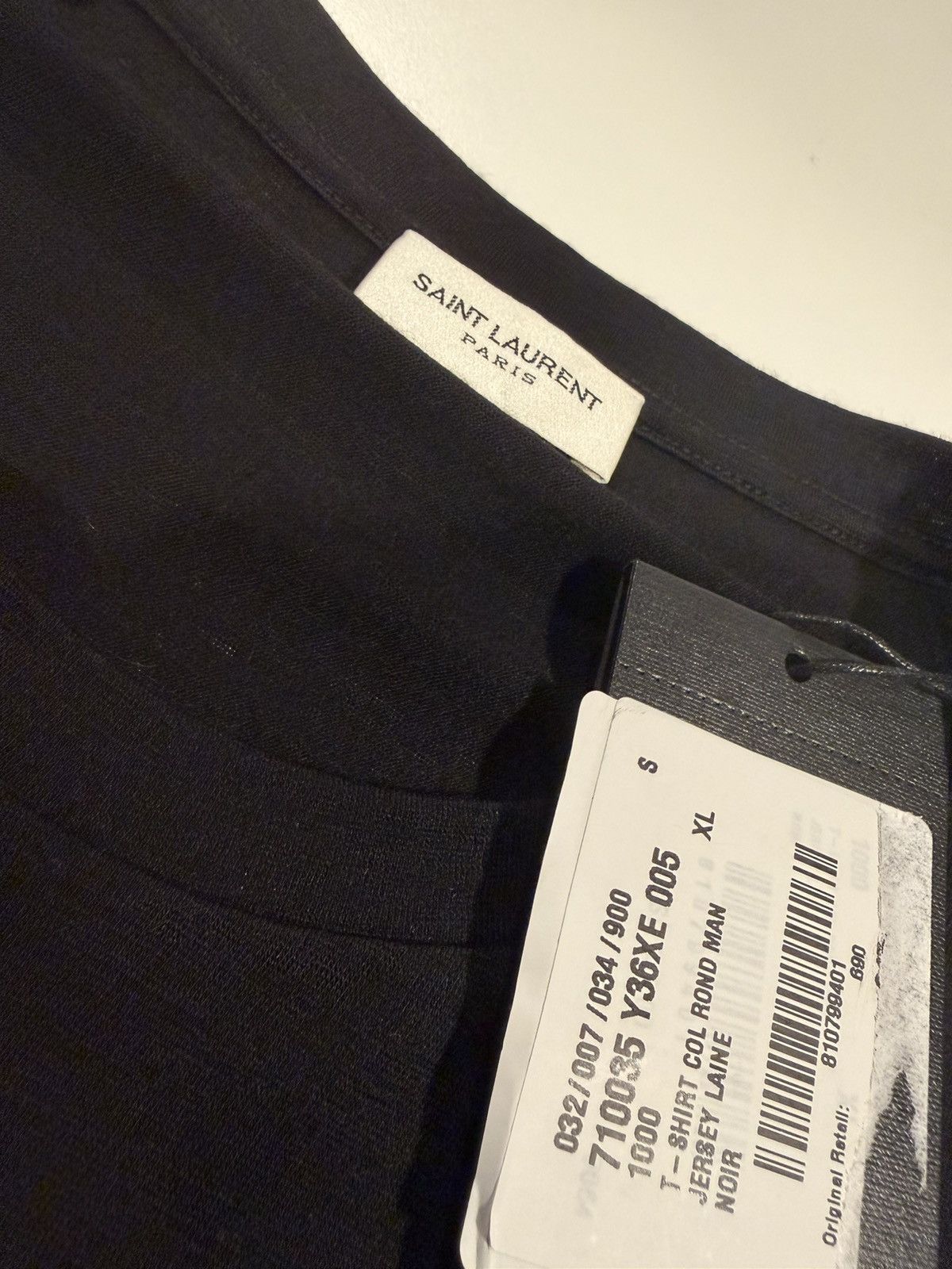 Saint Laurent Paris Saint laurent wool jersey long sleeves shirt. XL Size US XL / EU 56 / 4 - 10 Thumbnail