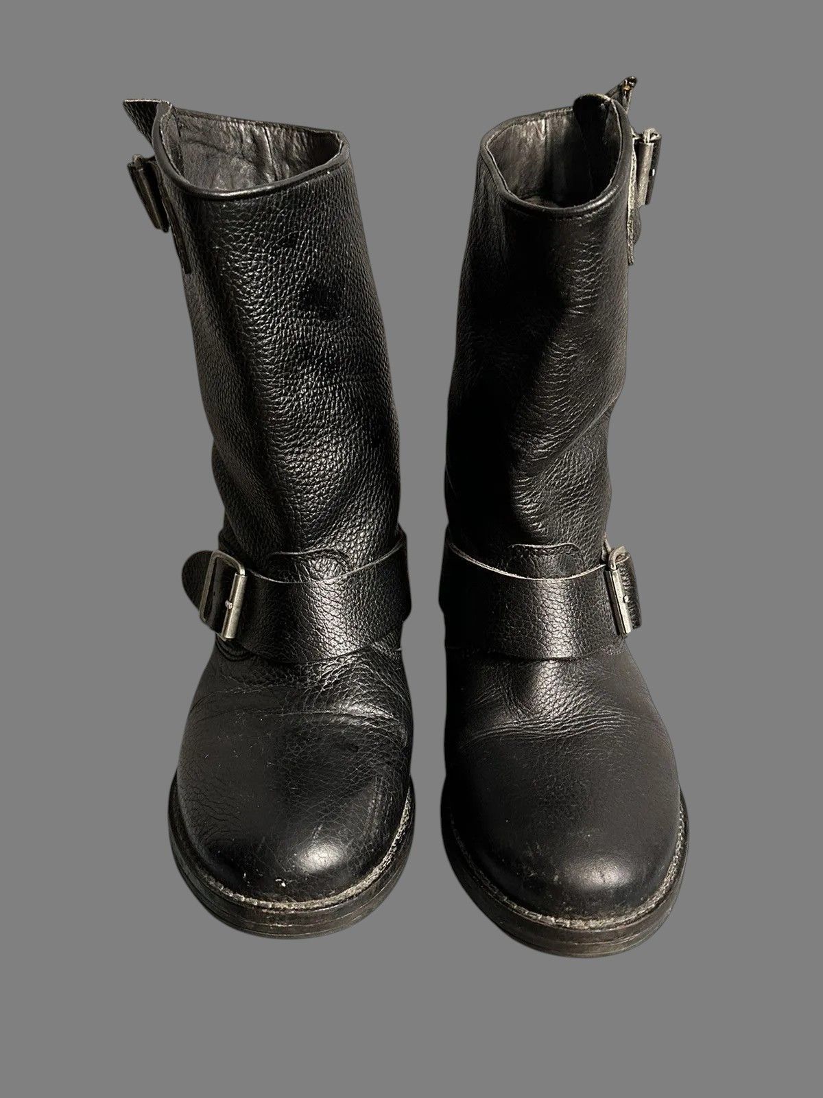 If Six Was Nine Rare Last Drop Hand Made Leather Boots Guidi Rick Owens GOA Size US 7 / EU 40 - 6 Thumbnail