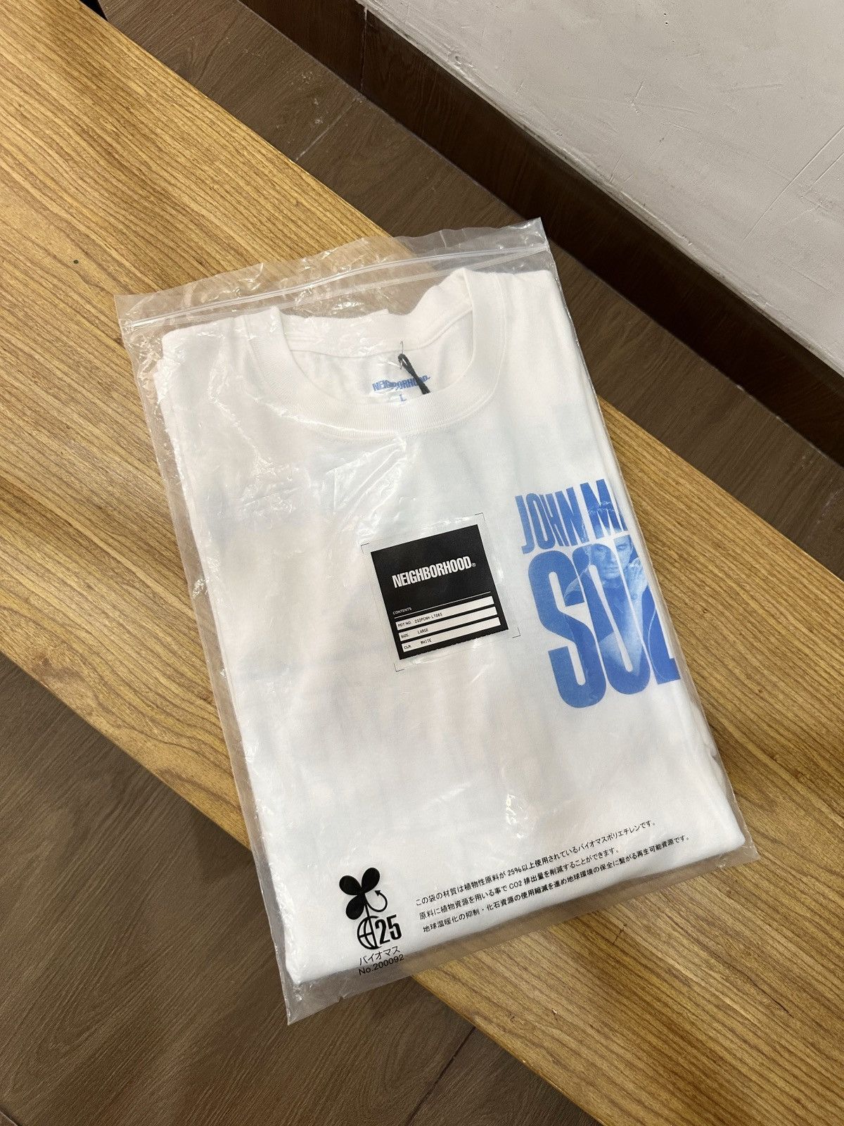 Neighborhood Neighborhood X John Mayers LS tee "White" - L Size US L / EU 52-54 / 3 - 7 Thumbnail