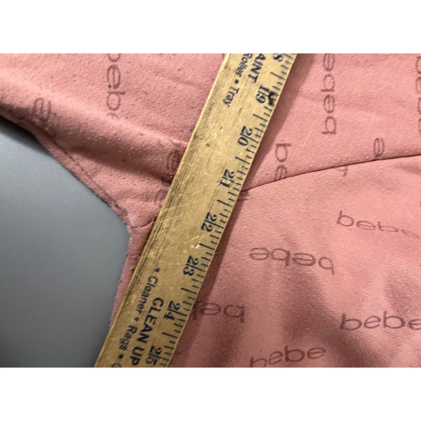 Bebe BEBE SPORT Hoodie Womens 2X Pink Logo Activewear Sweatshirt Pullover Hooded Pockets Knit Cotton Blend Size XXL / US 16-18 / IT 52-54 - 5 Thumbnail