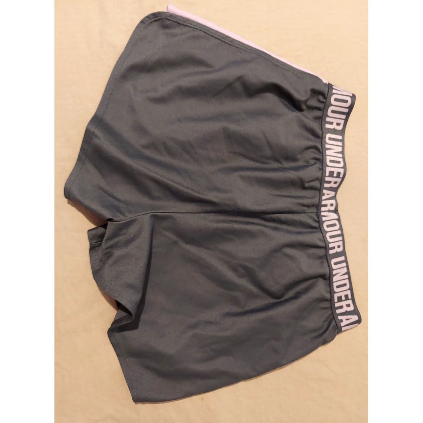 Under Armour Under Armour Womens Shorts S Small Gray Athletic Gym Workout Size 28" / US 6 / IT 42 - 2 Thumbnail