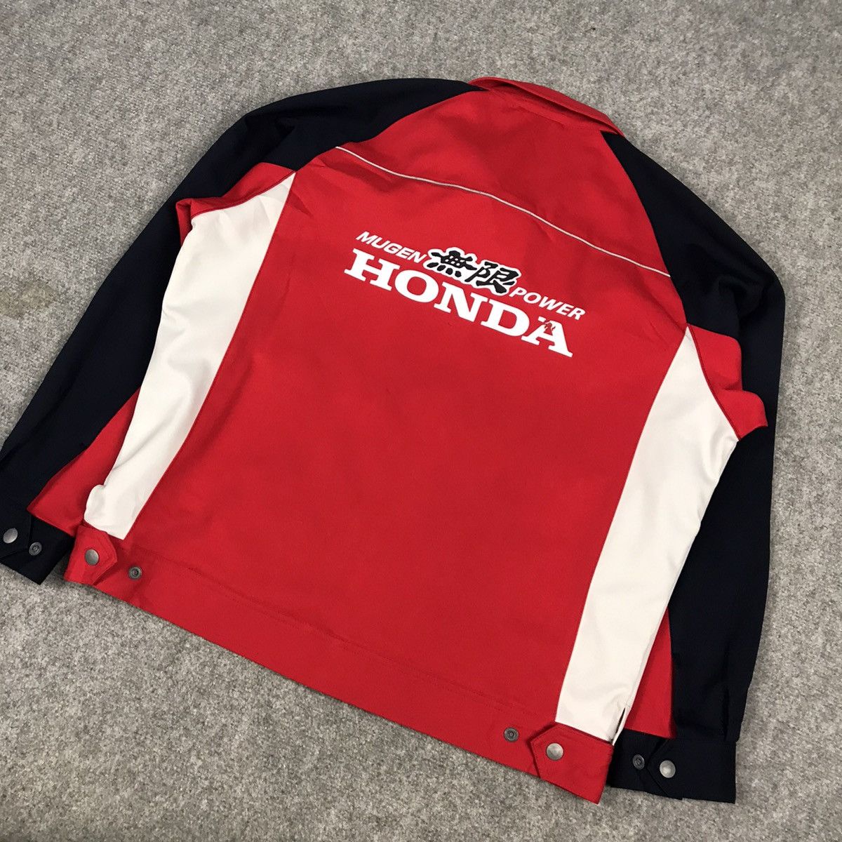 Honda × Japanese Brand HONDA MUGEN RACING JAPAN TEAM CUSTOM WORK JACKET Size US L / EU 52-54 / 3 - 4 Thumbnail