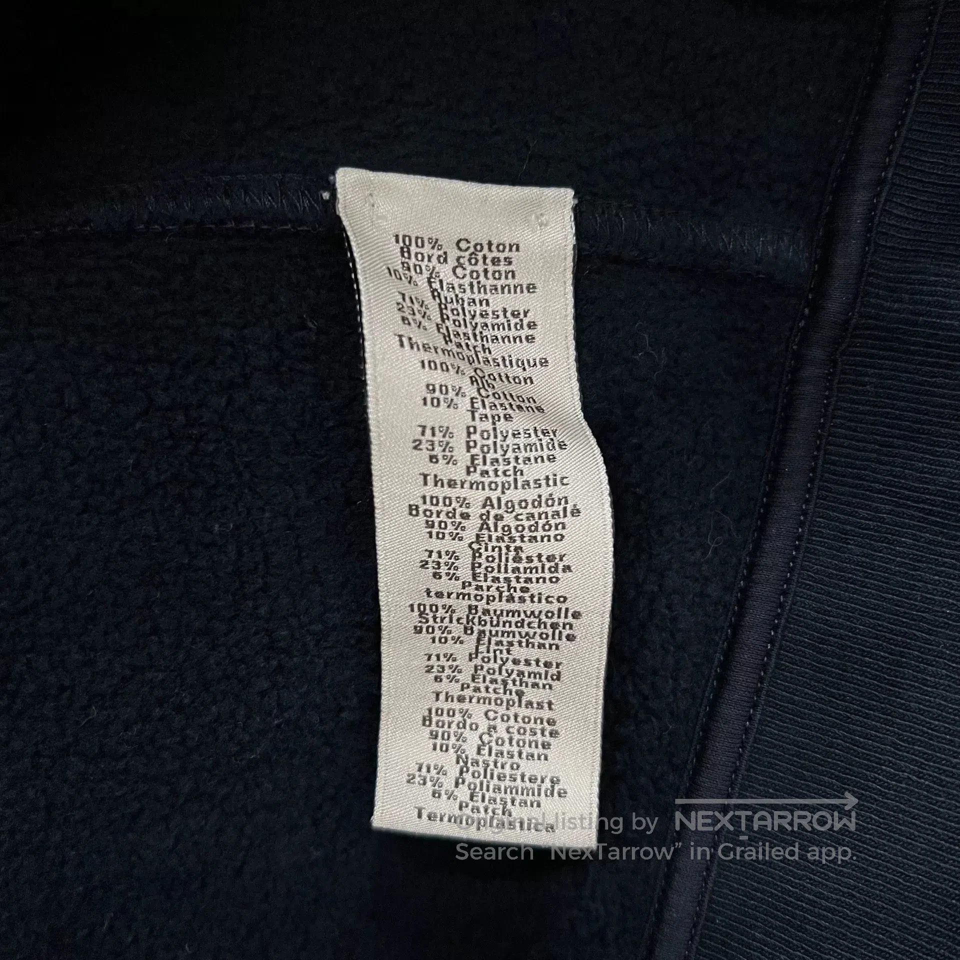 Hermes Hermes Logo Button-Up Jacket in Navy. Size US L / EU 52-54 / 3 - 5 Thumbnail