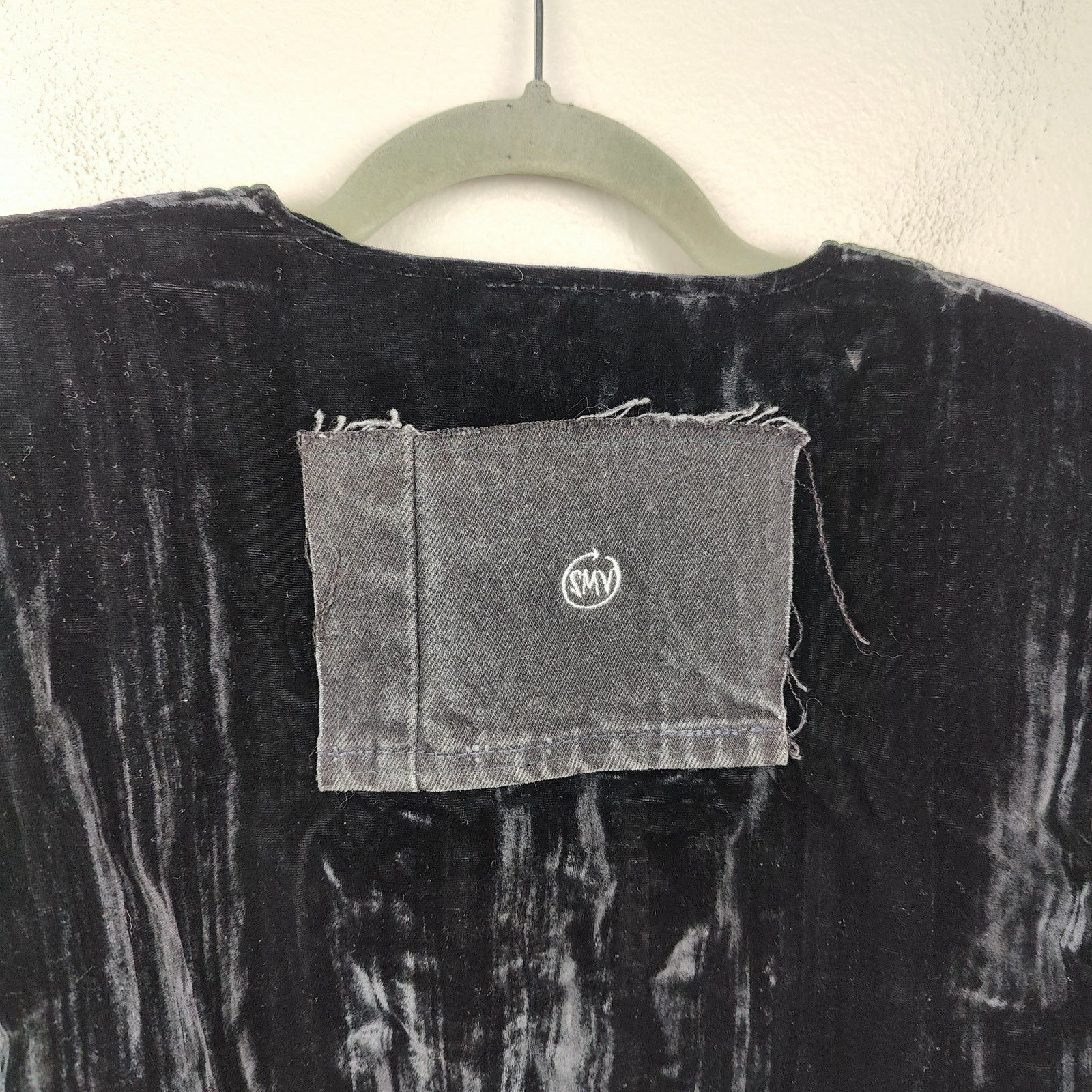 SAMI MIRO VINTAGE Sami Miro Vintage Crushed Velvet Bolero Jacket Womens Large Size L / US 10 / IT 46 - 5 Thumbnail
