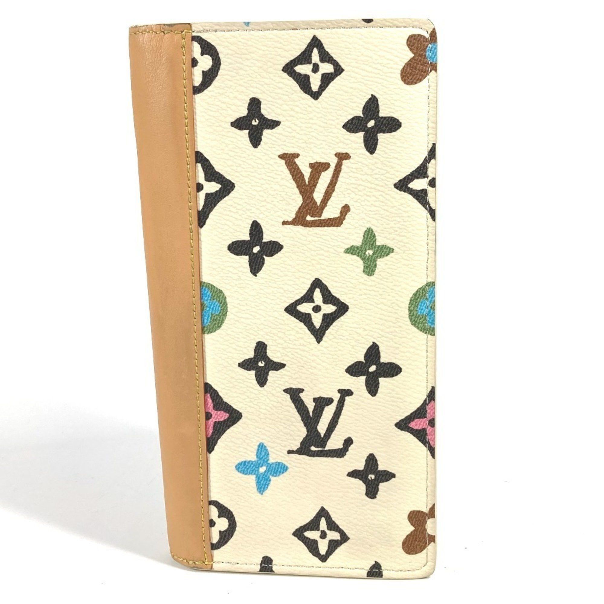 Louis Vuitton LOUIS VUITTON M83335 Monogram Craggy Portefeuille Brazza NM Long Wallet, Bifold, Vanilla White, for Men and Women Size ONE SIZE - 1 Thumbnail