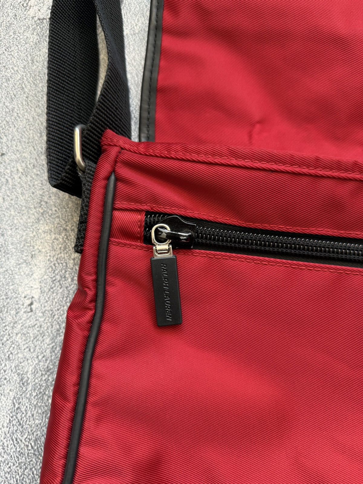 Polo Ralph Lauren 🔥🇺🇸VINTAGE POLO SPORT BAG MESSENGER Y2K 🇺🇸🔥 Size ONE SIZE - 9 Thumbnail