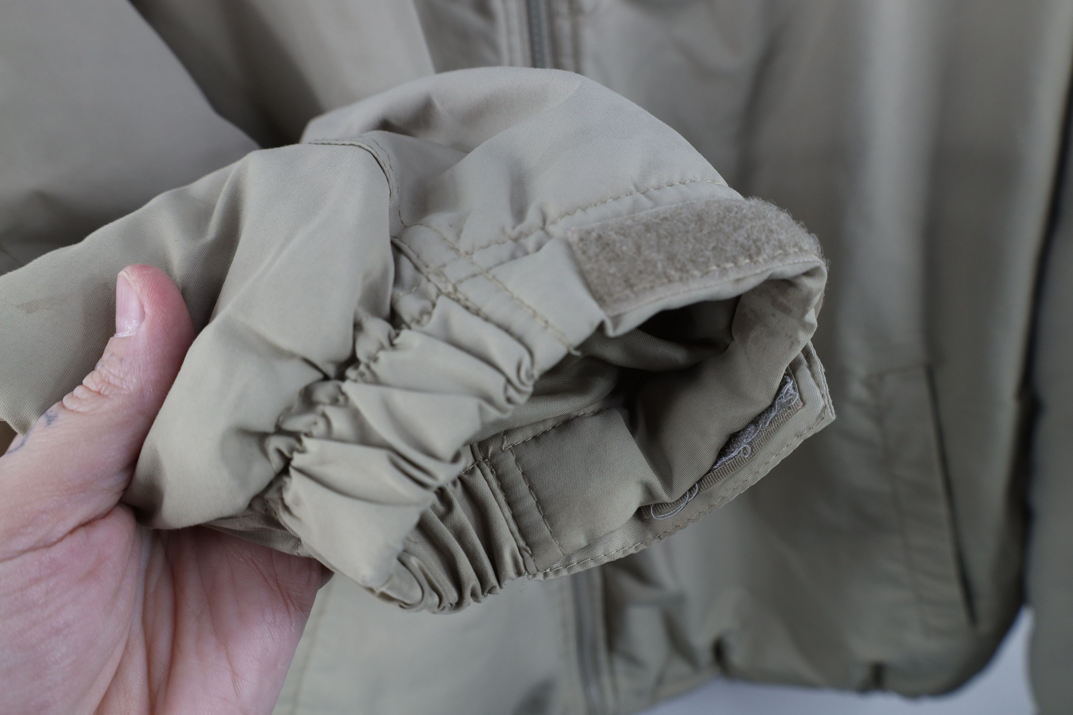 Vintage Vintage 90s Streetwear Blank Full Zip Bomber Jacket Beige Size US XXL / EU 58 / 5 - 7 Thumbnail