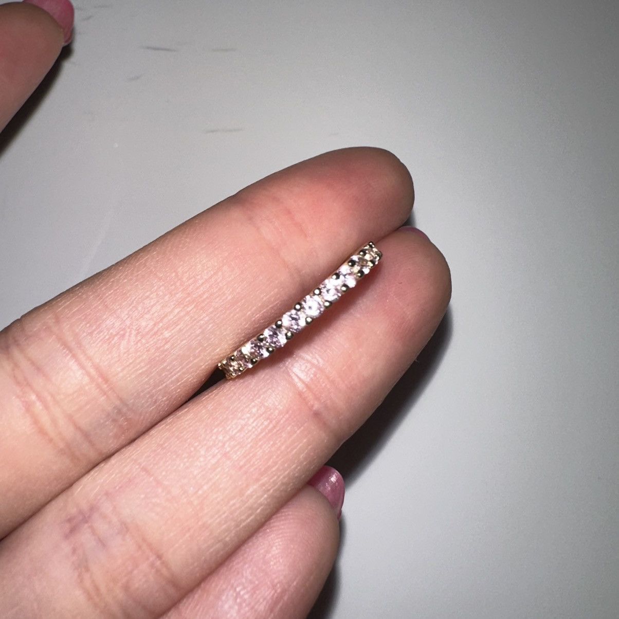 Other The m jeweler thin pave ring Size ONE SIZE - 2 Thumbnail