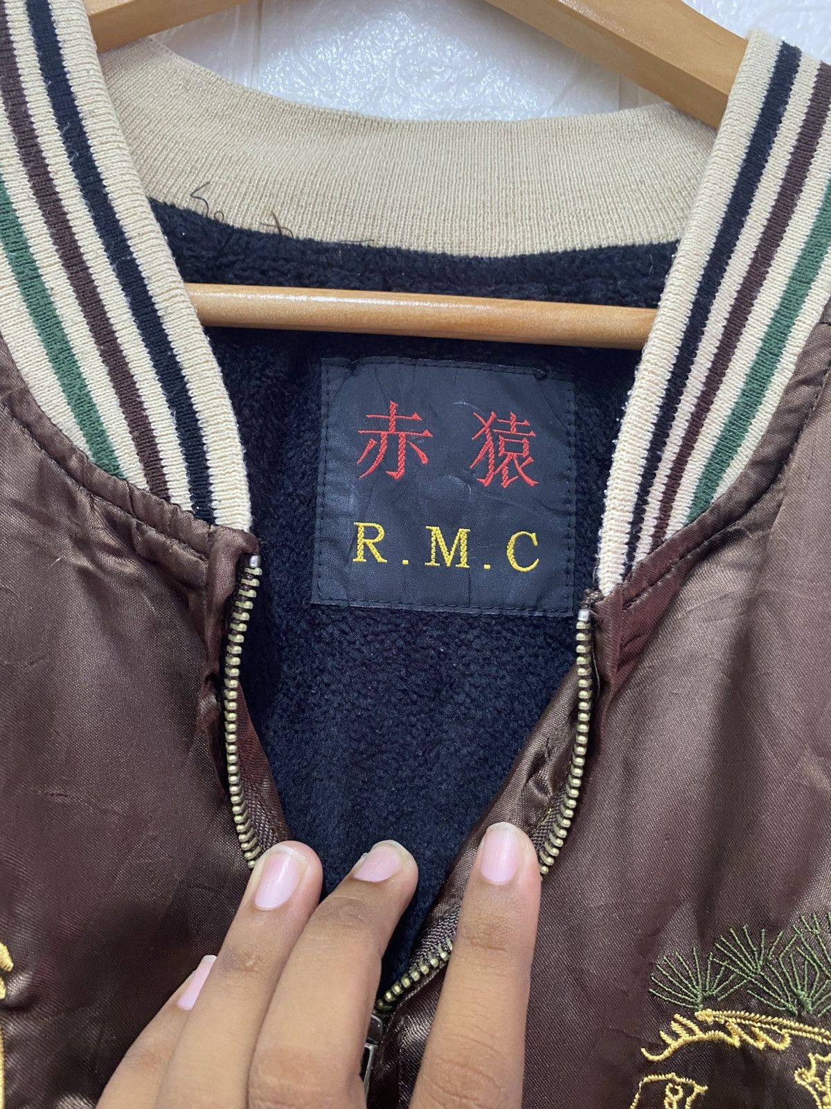 Japanese Brand R.M.C. Red Monkey Japan sukajan Size US L / EU 52-54 / 3 - 5 Thumbnail