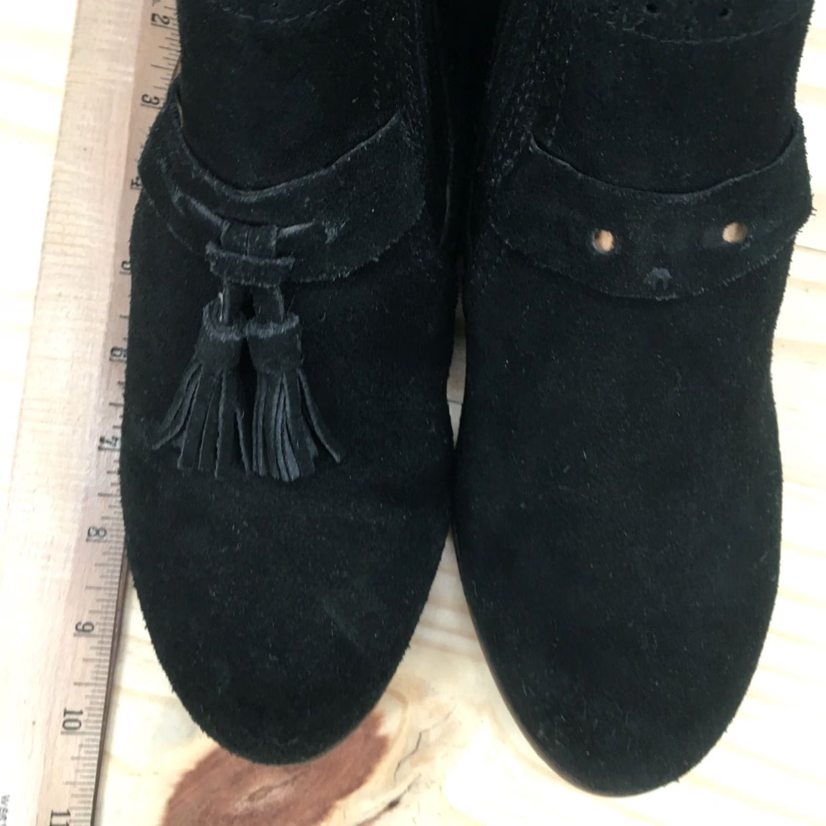 Dolce Vita Dolce Vita Boots Womens Ankle Bootie Black Tasseled Comfort Casual Round Toe 7 Shoes Shoes Mens Womens Size US 7 / IT 37 - 5 Thumbnail