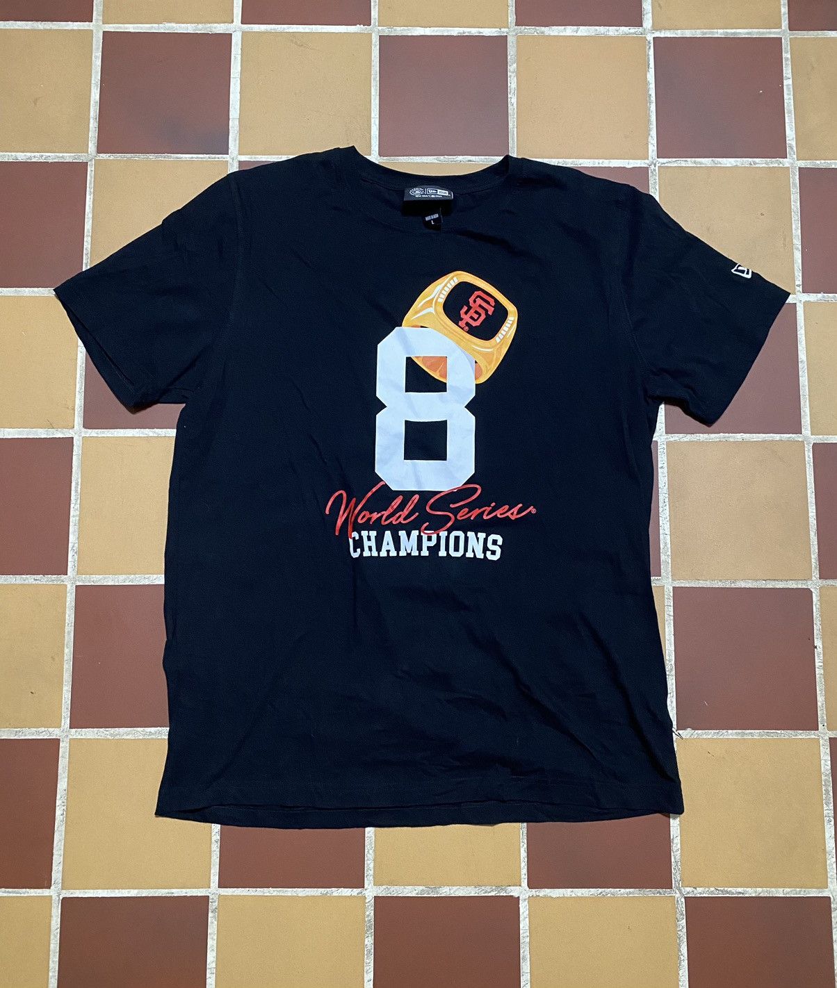 Giant × MLB × New Era San Francisco Giants Champion New Era Shirt Size US L / EU 52-54 / 3 - 1 Thumbnail