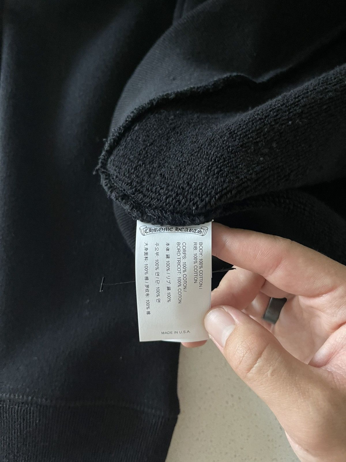 Chrome Hearts Chrome Hearts 7-11 Nylon Patch Crewneck Sweatshirt Size US L / EU 52-54 / 3 - 10 Thumbnail
