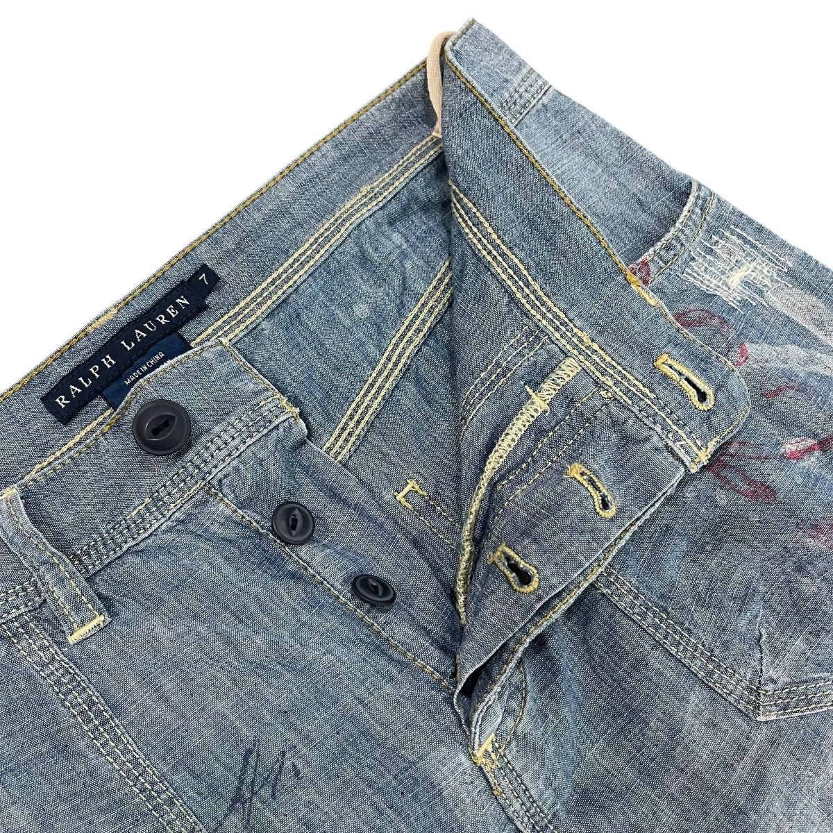 Ralph Lauren Vintage Ralph Lauren Denim Skirt W28 Size 28" / US 6 / IT 42 - 10 Thumbnail