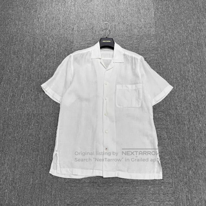 Loro Piana Loro Piana Linen Short Sleeve Shirt Size US XS / EU 42 / 0 - 1 Thumbnail