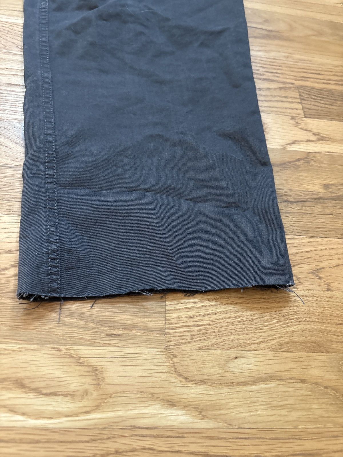 Lemaire Grey Lemaire Chino Twill Trousers Size US 33 - 10 Thumbnail