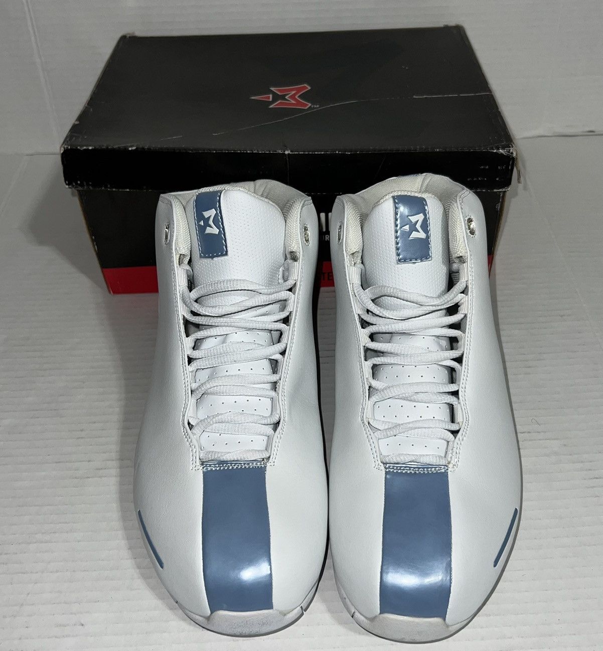 Other New Vintage Stephon Marbury Starbury Basketball Shoes White Size US 8.5 / EU 41-42 - 5 Thumbnail
