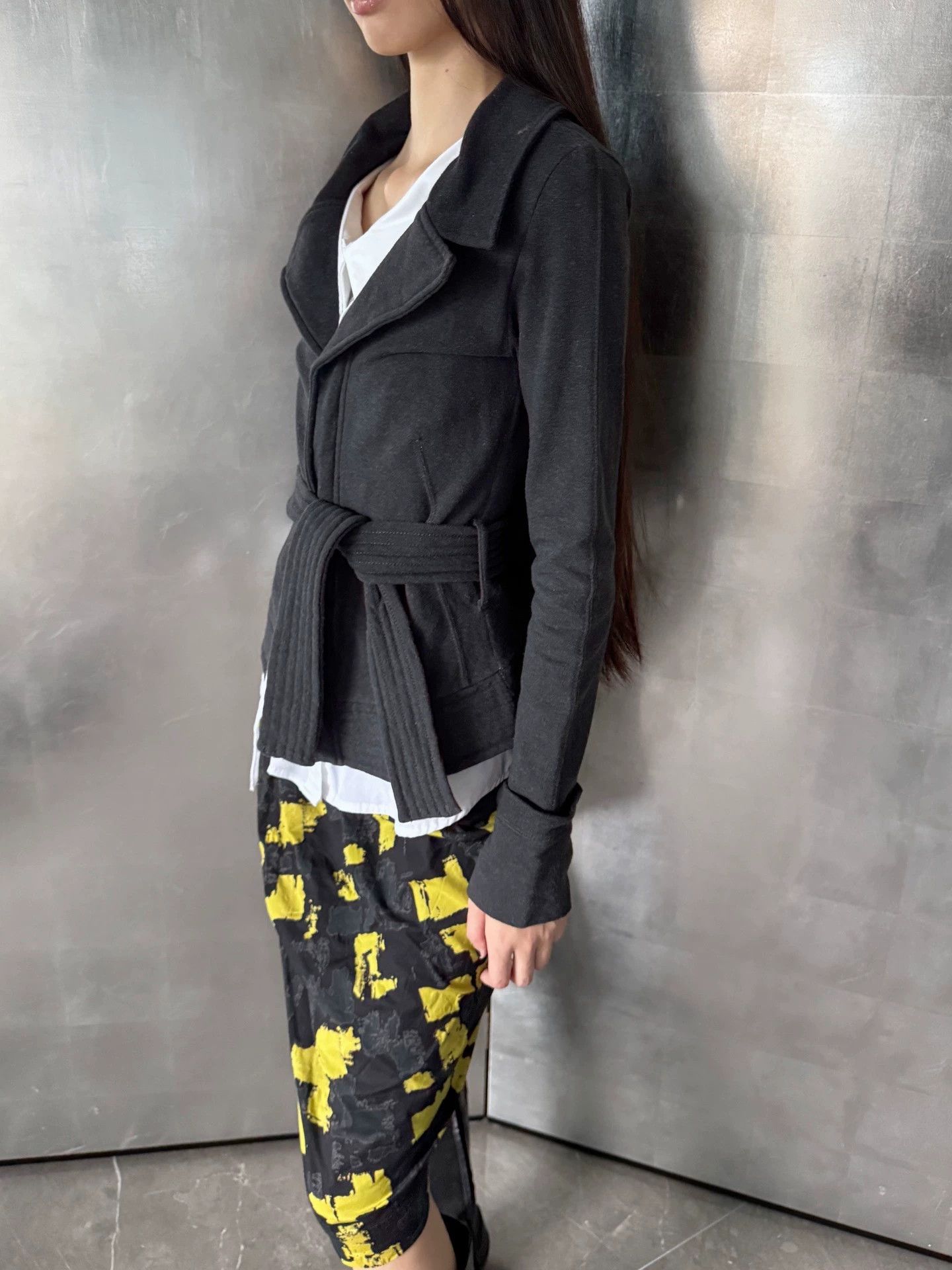 Diesel Diesel Vintage Tie-Lapel Stretch Bodycon L/S Top S Size S / US 4 / IT 40 - 9 Thumbnail