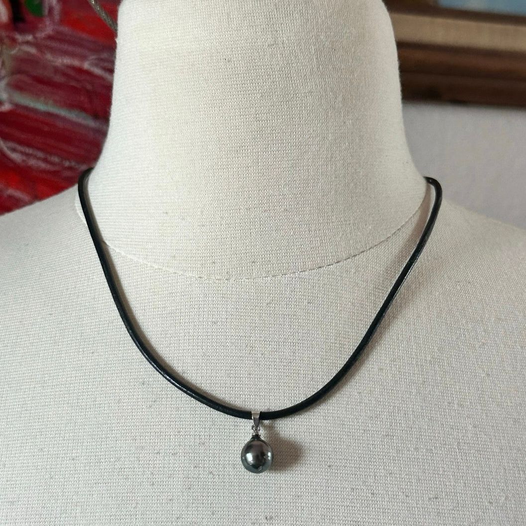 Other metalic ball sphere black choker necklace Size ONE SIZE - 1 Thumbnail