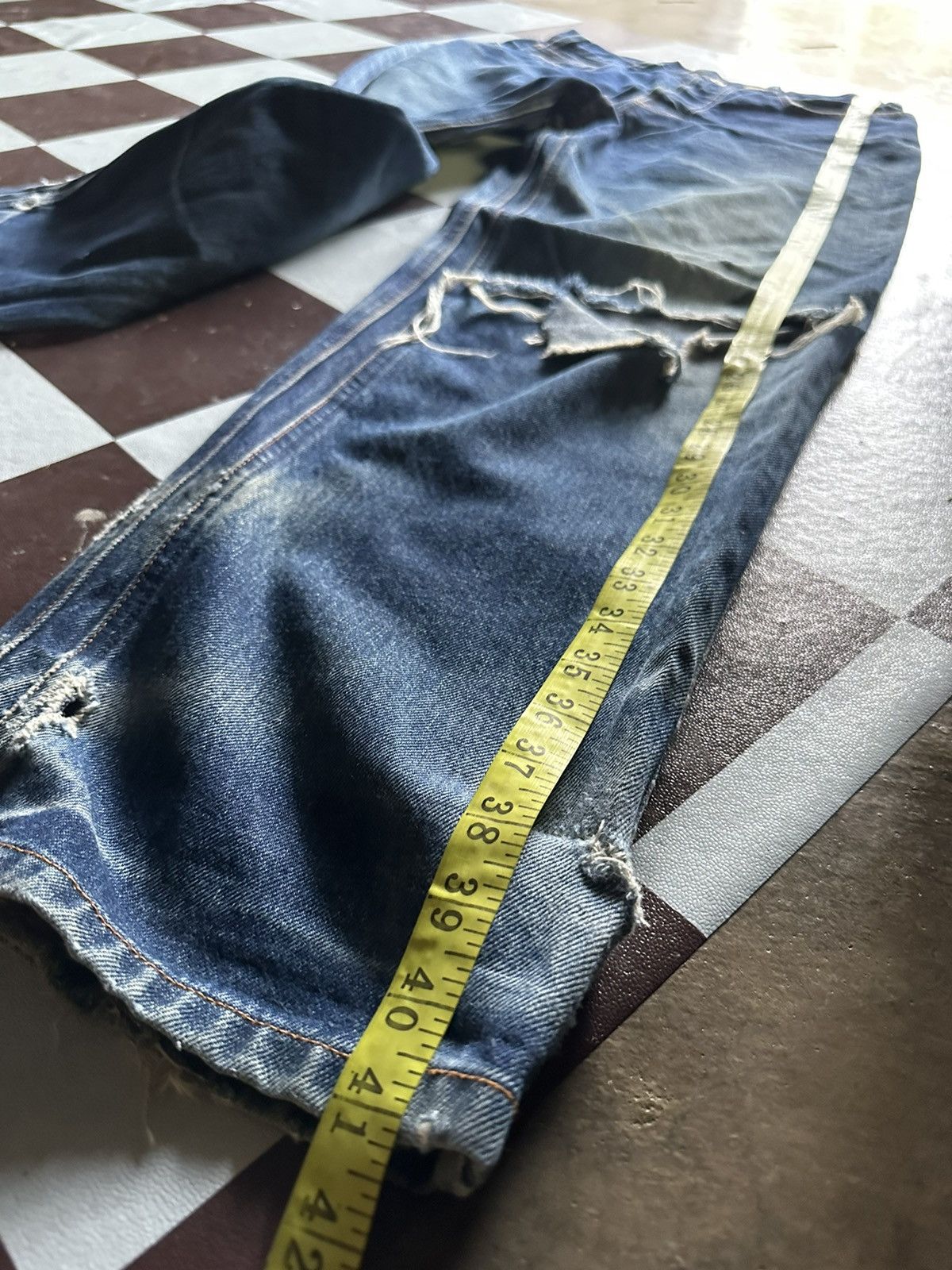 Vintage × Volcom Vintage Volcom rusty wash distressed denim jeans Size US 30 / EU 46 - 10 Thumbnail