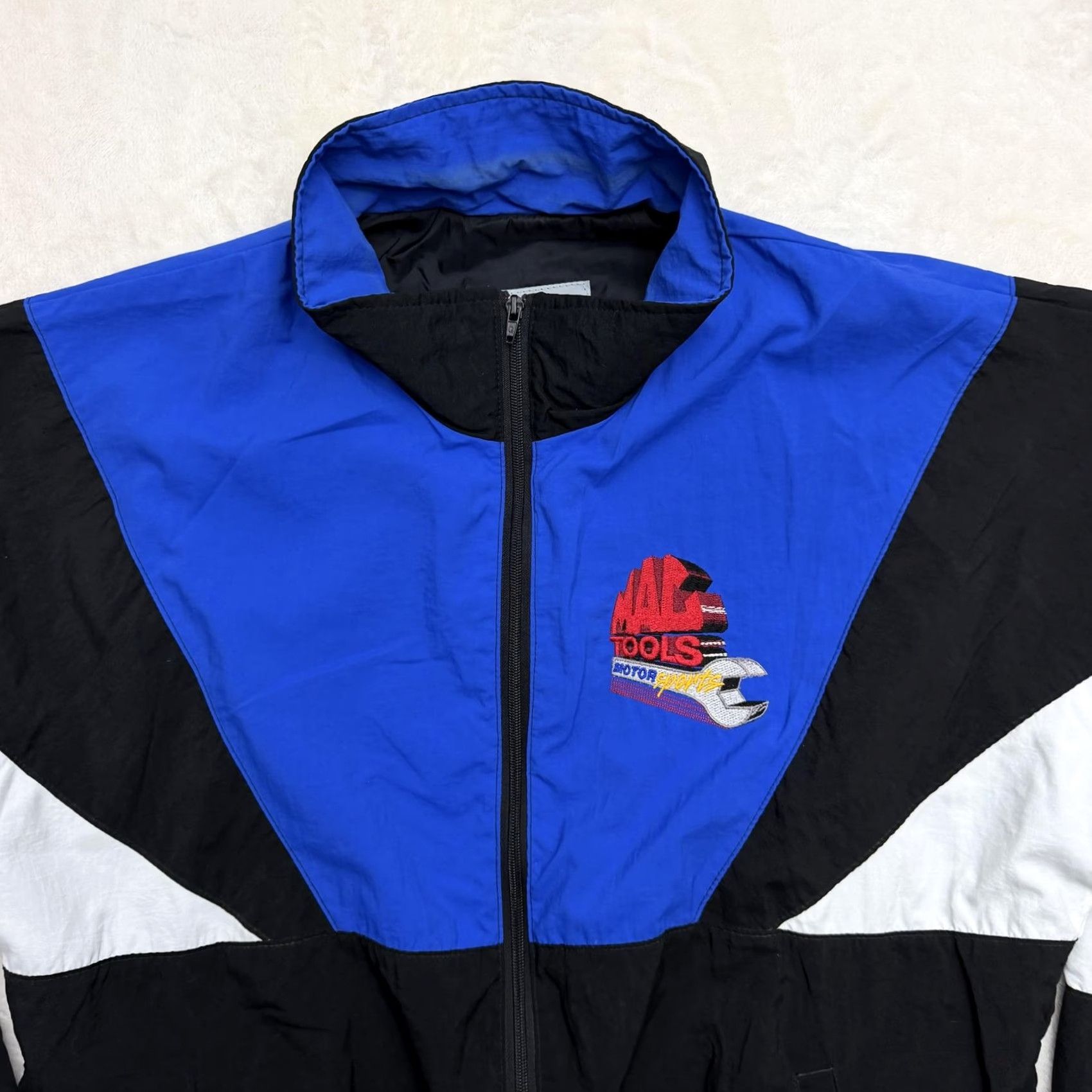 Vintage VINTAGE Mac Tools Motorsports Jacket Mens XL Blue Windbreaker USA 90s Size US XL / EU 56 / 4 - 2 Thumbnail