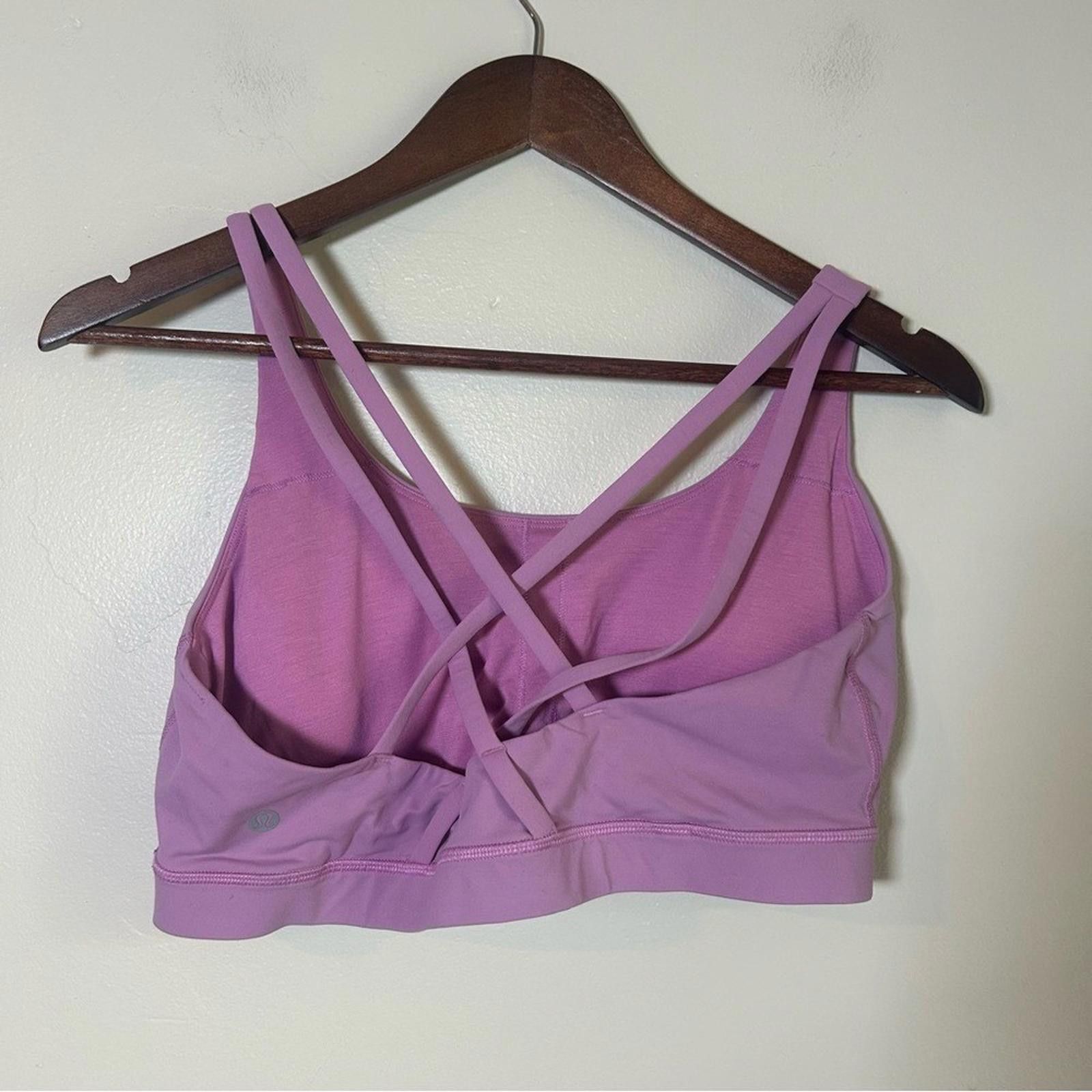 Lululemon Lululemon Align Racerback Sports Bra Purple Size 12 Energy Size ONE SIZE - 2 Thumbnail