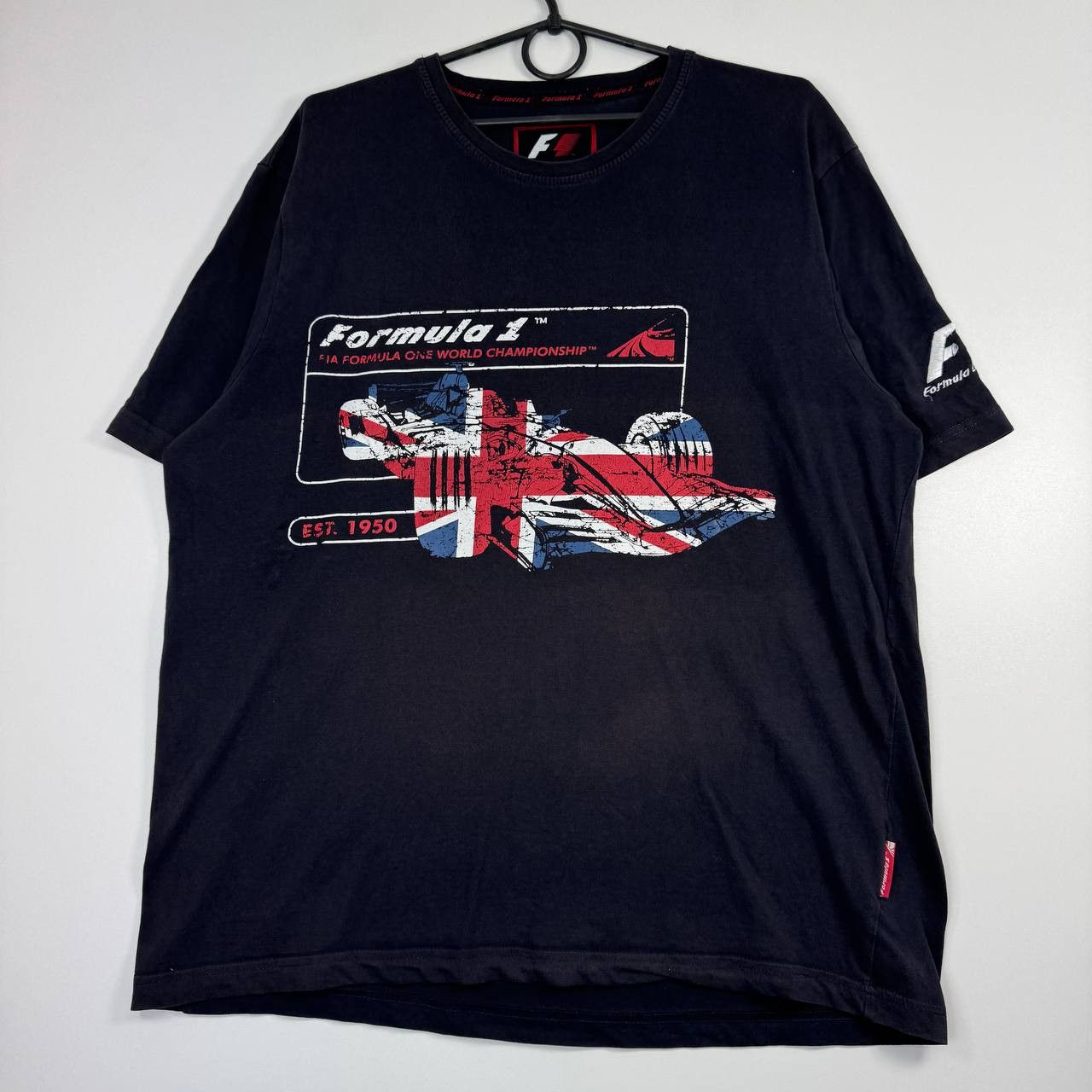 Ferrari Formula 1 T Shirt Black Graphic Racing F1 Motorsport Mens XL Size US XL / EU 56 / 4 - 1 Thumbnail