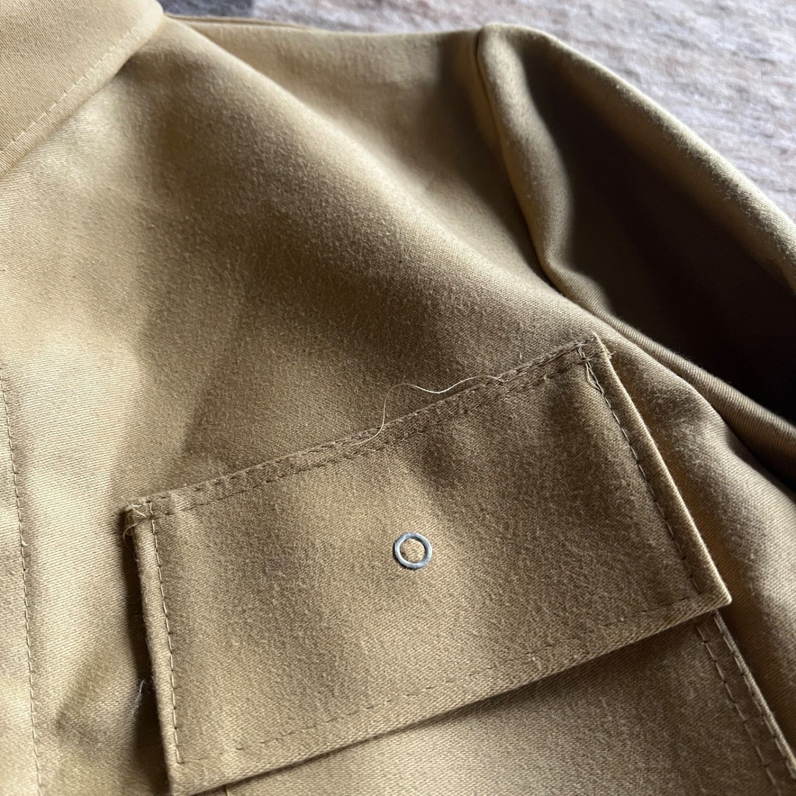 Vintage Vintage French Workwear Cotton Chore Utility Jacket 9766AC Size US M / EU 48-50 / 2 - 8 Thumbnail