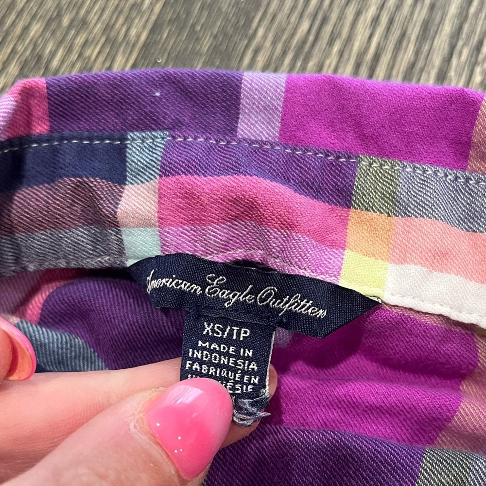 American Eagle Outfitters American Eagle Outfitters Shirt Western Flannel Size XS Size XS / US 0-2 / IT 36-38 - 3 Thumbnail