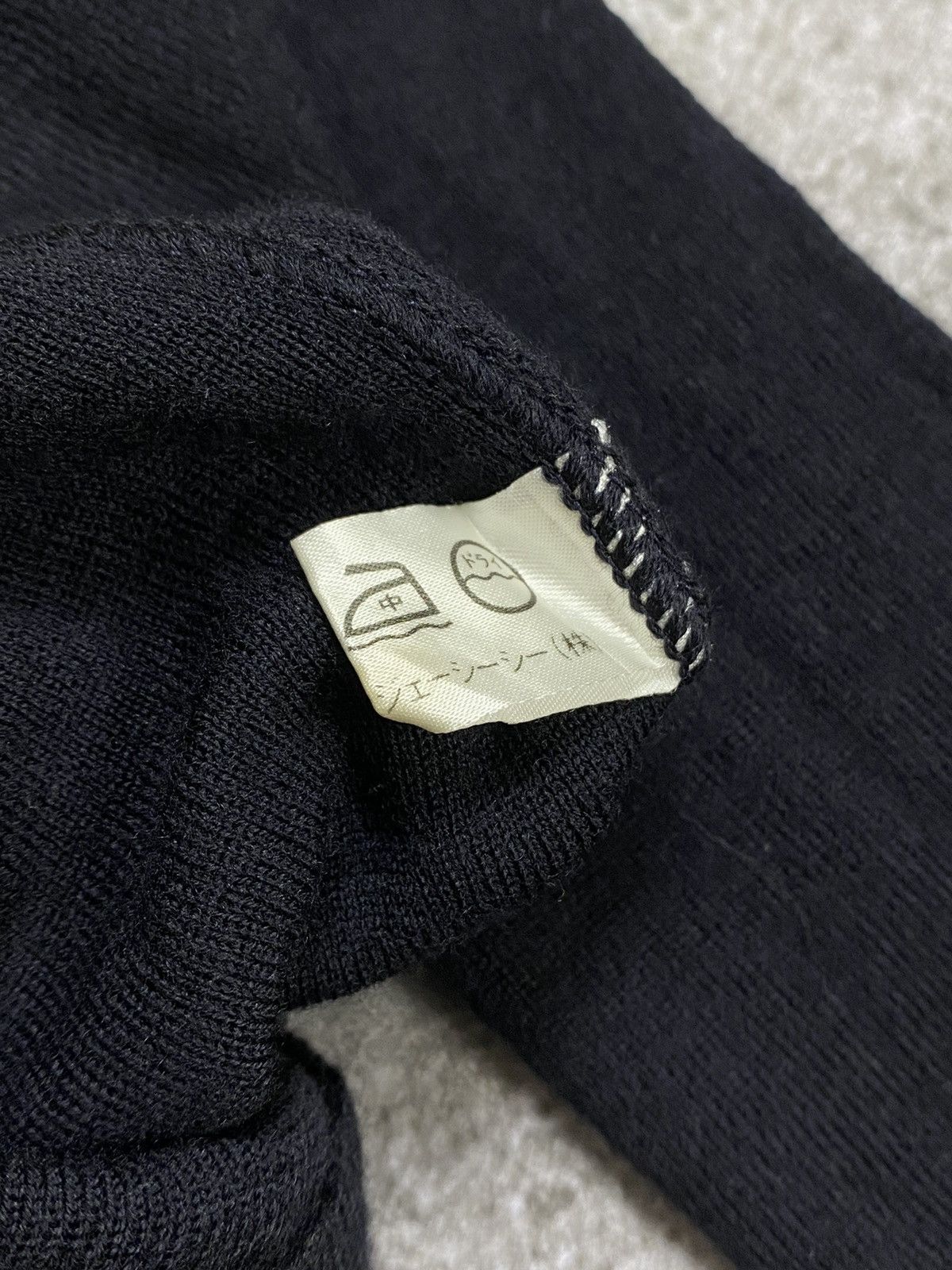 Celine Vintage Celine distressed embroidered knitt Size M / US 6-8 / IT 42-44 - 9 Thumbnail