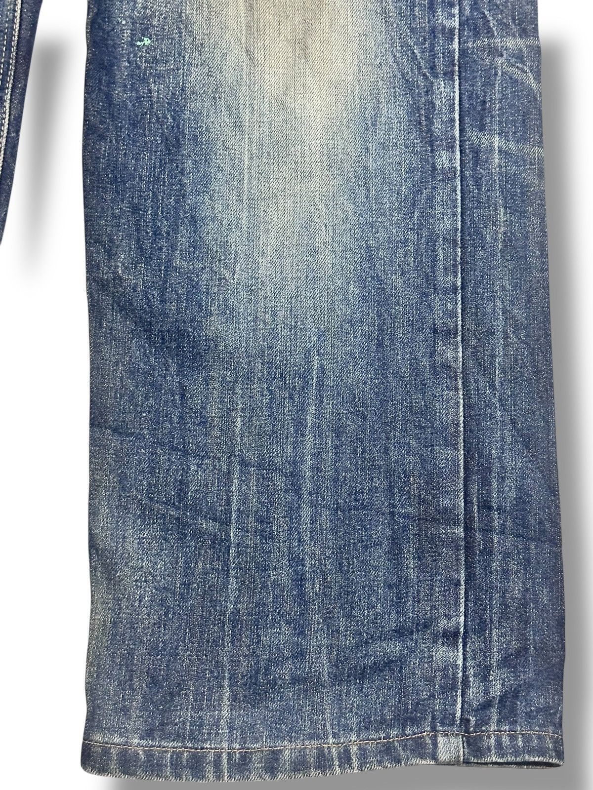 Edwin Edwin Exclusive Vintage Baggy Loose Distressed & Faded Wash Size US 34 / EU 50 - 11 Thumbnail