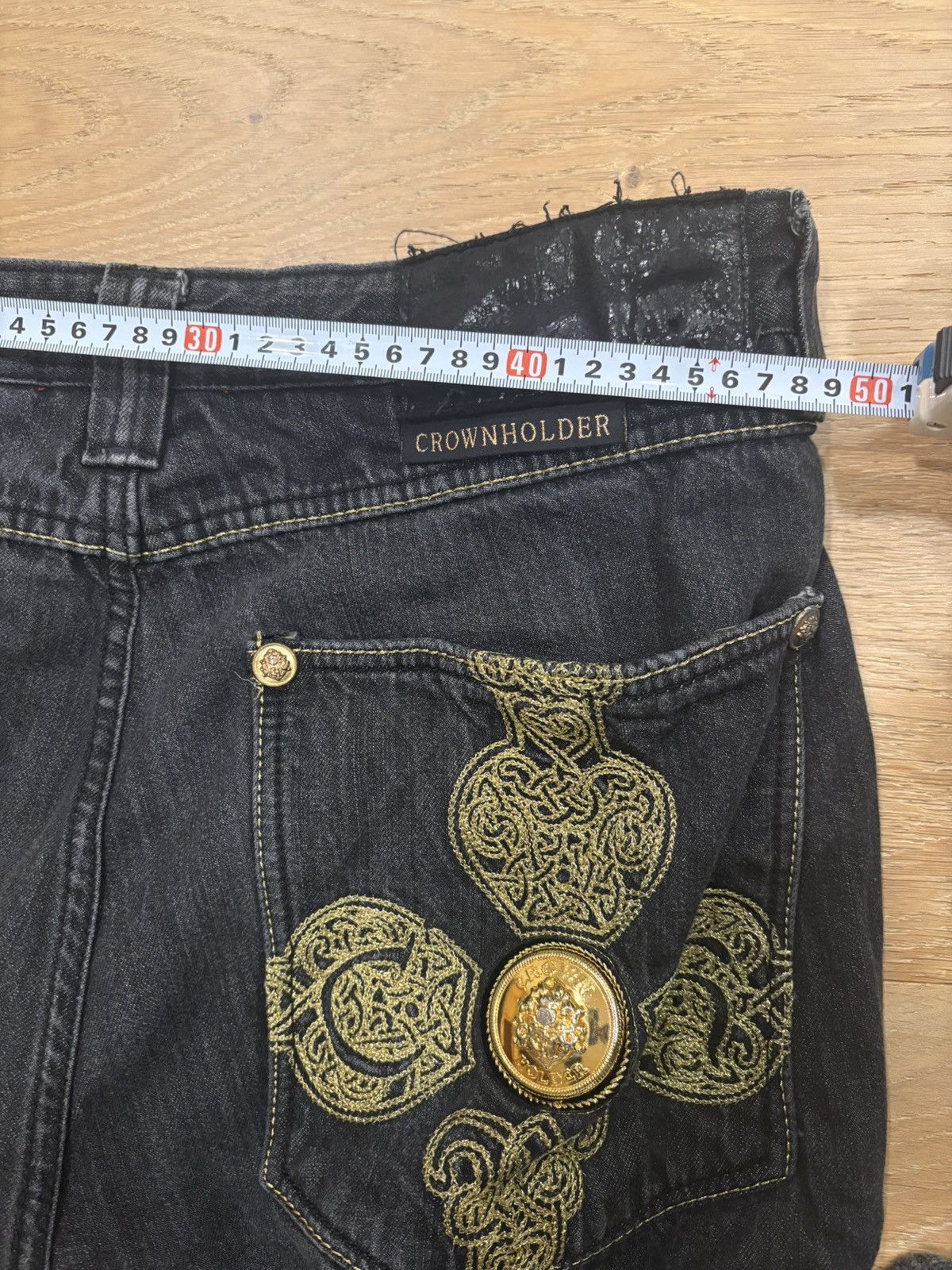 Other Y2K Crown Holder Baggie Jeans Size US 38 / EU 54 - 8 Thumbnail
