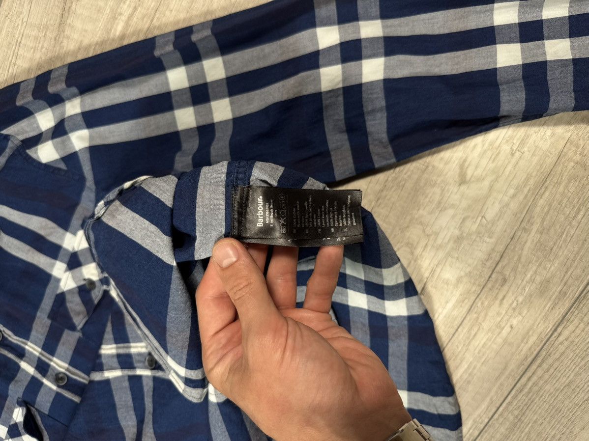 Barbour Barbour International Steve McQUEEN Checkered Slim Fit Shirt Size US M / EU 48-50 / 2 - 13 Thumbnail