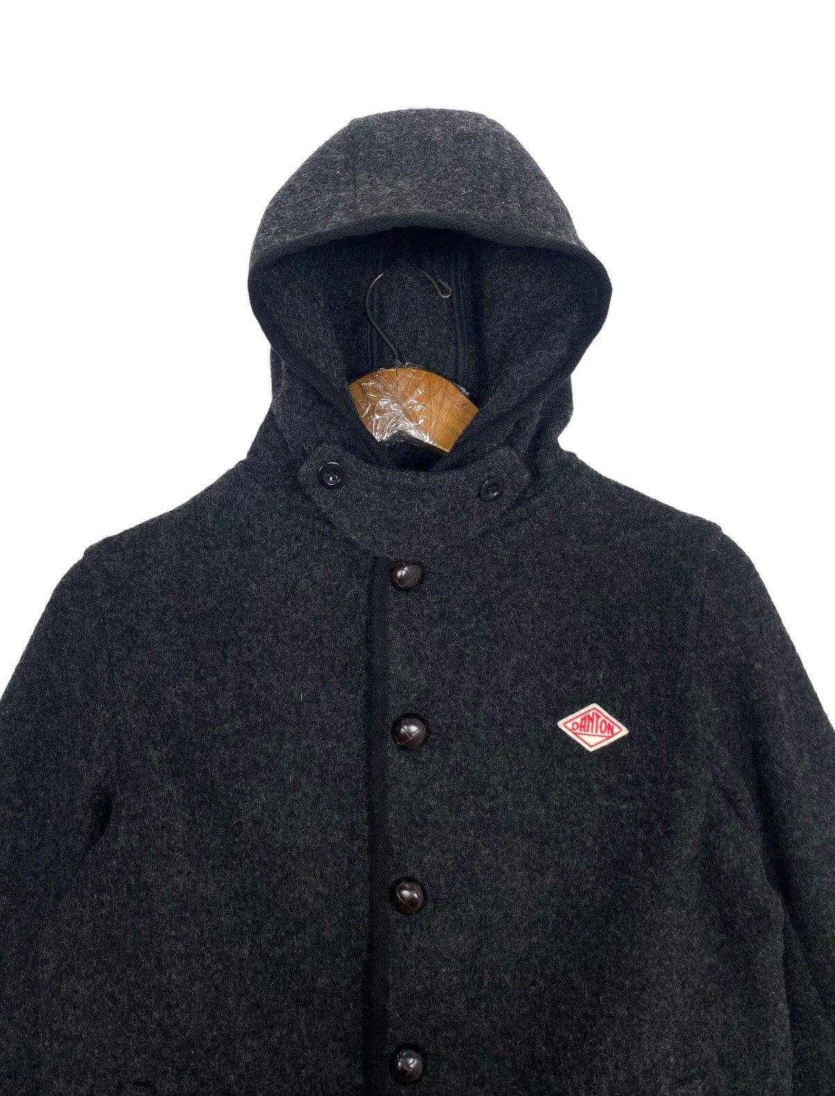Danton Rare‼️ Danton Wool Hoodie Made in Japan Size US XS / EU 42 / 0 - 3 Thumbnail