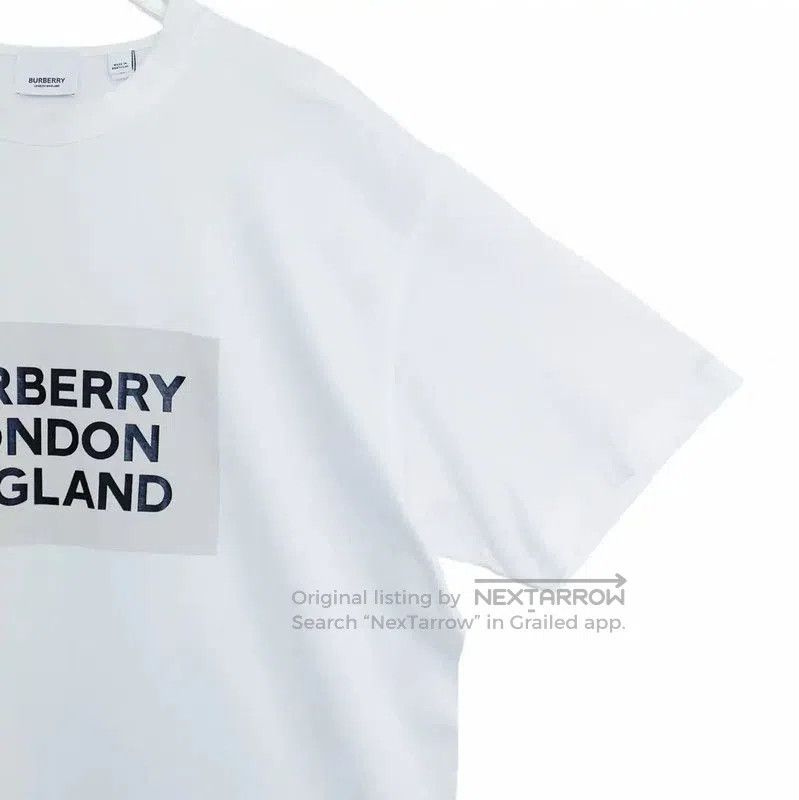 Burberry Burberry White Cotton Men's T. Size US M / EU 48-50 / 2 - 4 Thumbnail