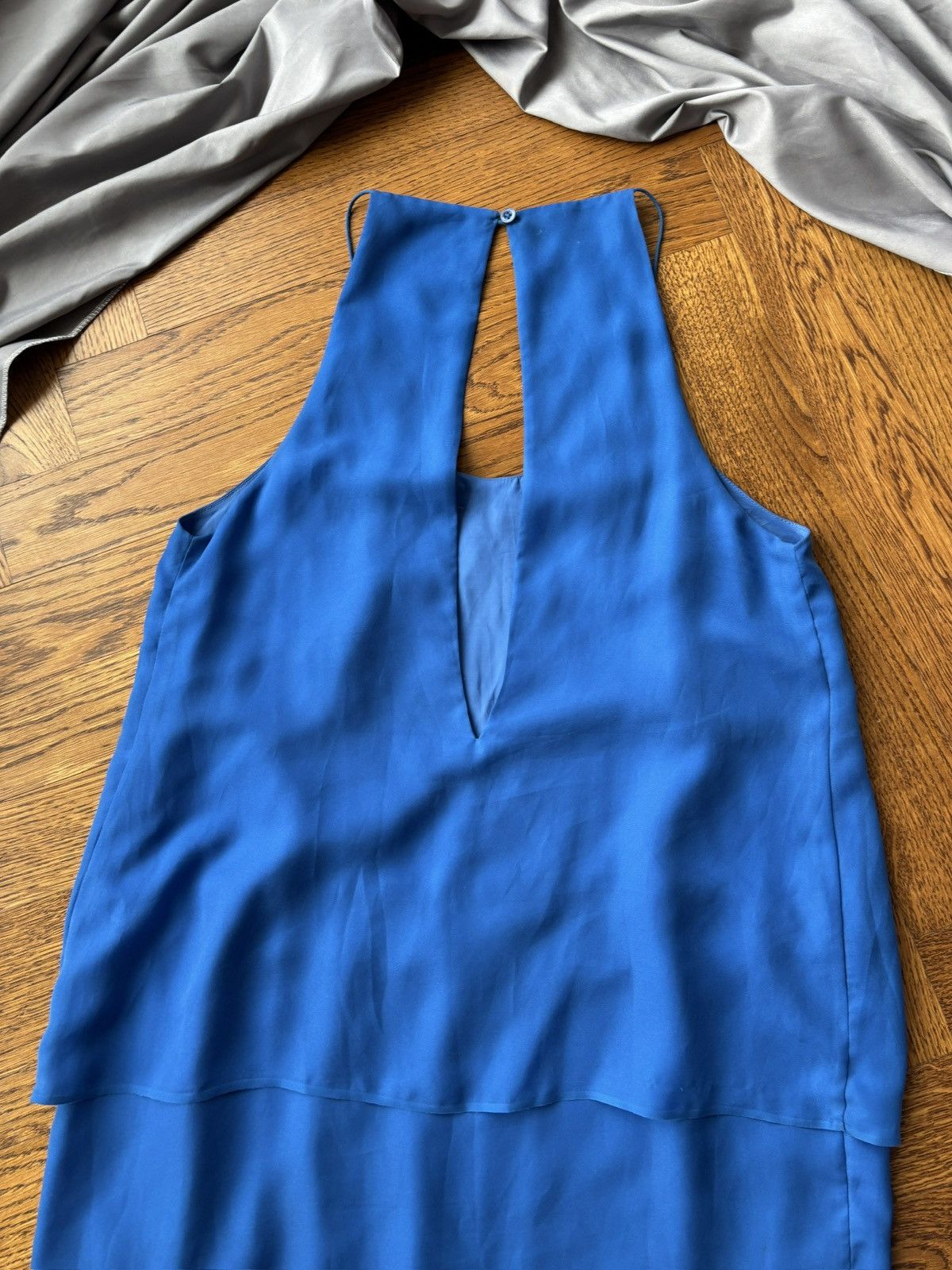 Acne Studios ACNE Studios Mini Dress Layered Silky Spaghetti Strap Flowy Size L / US 10 / IT 46 - 7 Thumbnail